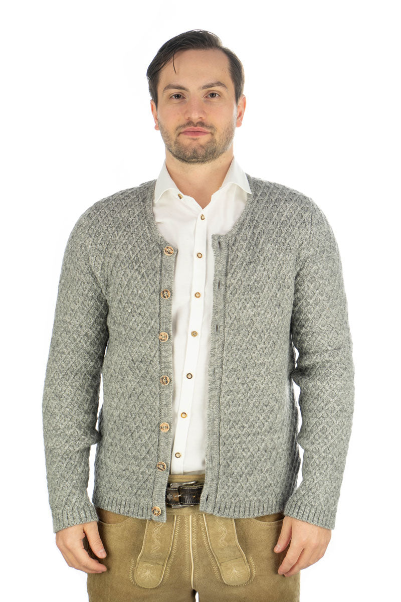 Gipfelstürmer Trachtenstrickjacke Slim Fit Shini