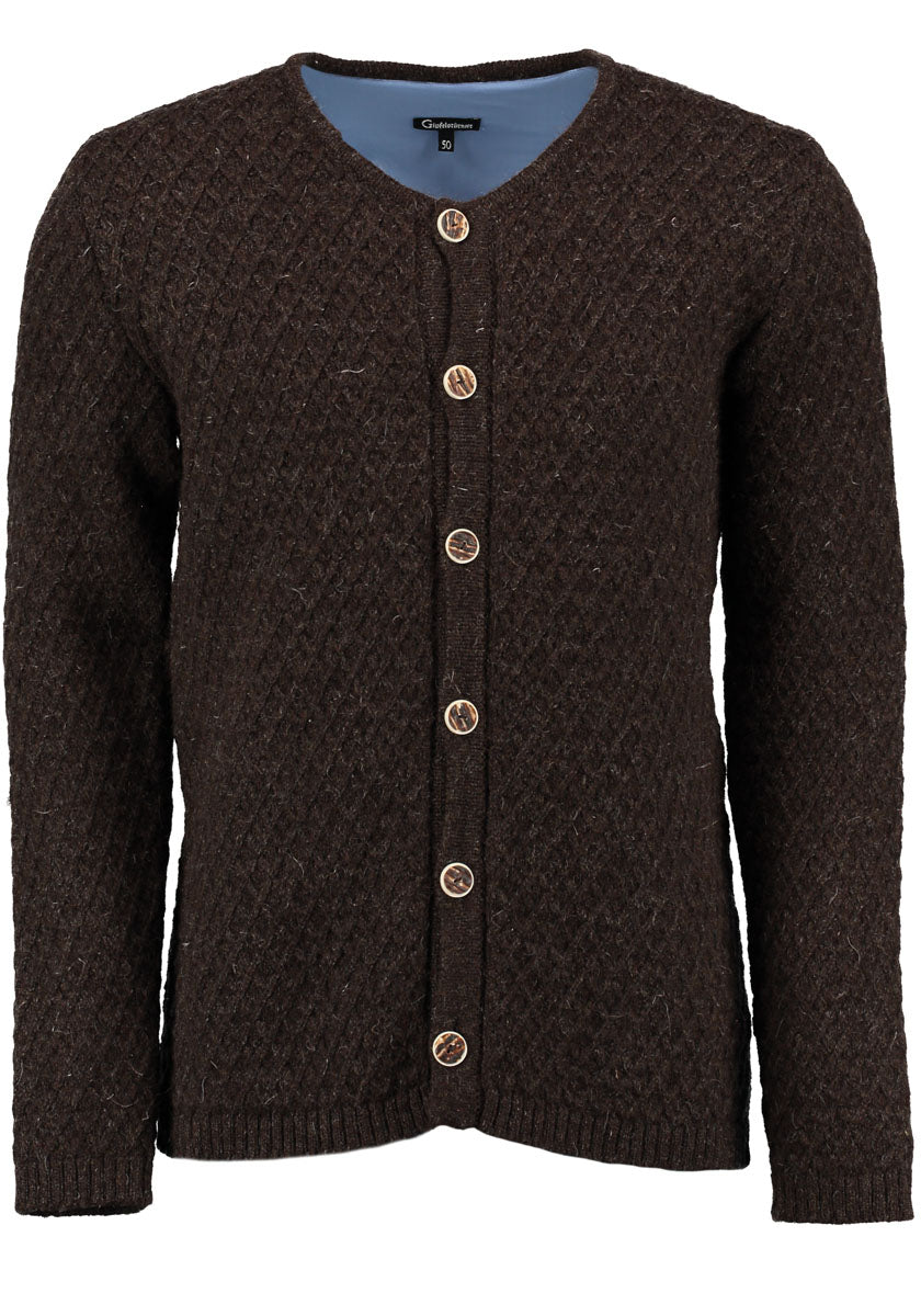 Gipfelstürmer Trachtenstrickjacke Slim Fit Shini