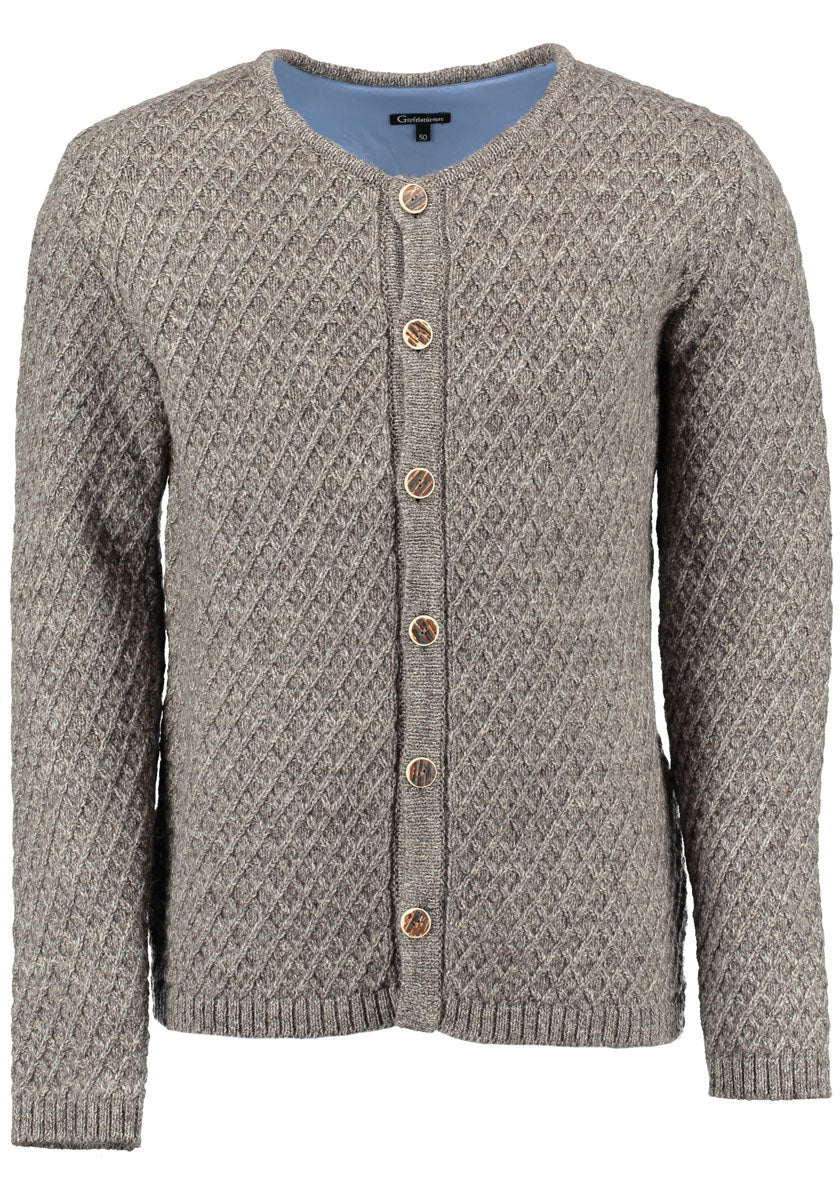 Gipfelstürmer Trachtenstrickjacke Slim Fit Shini
