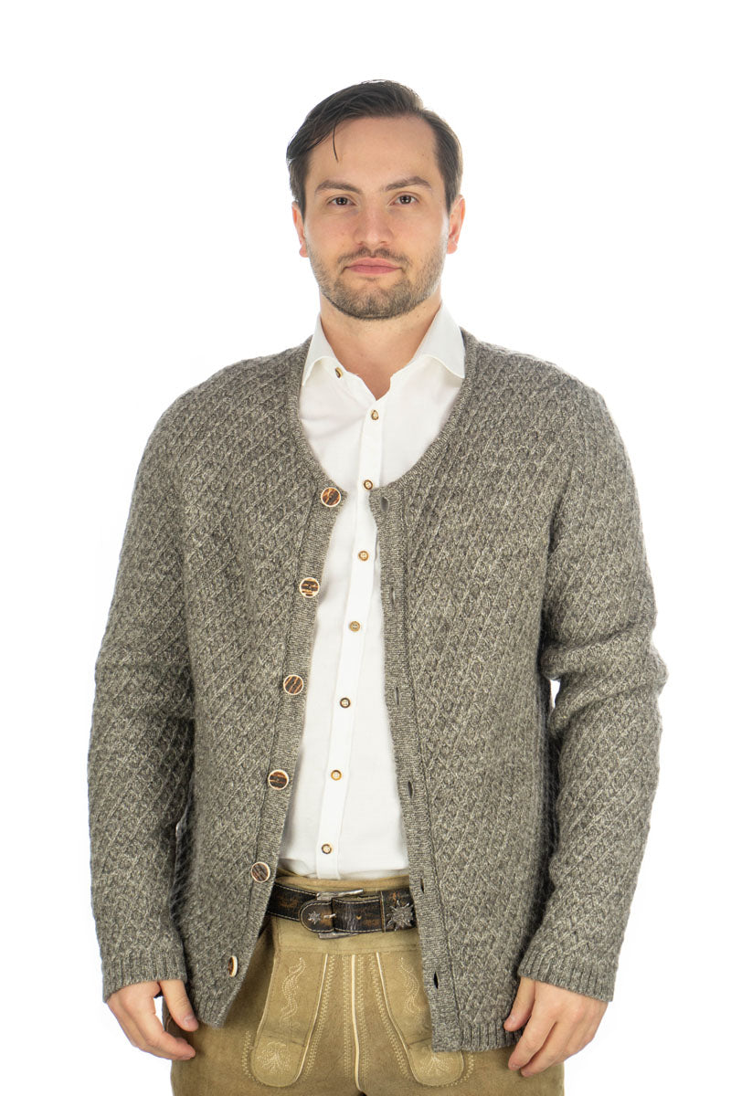 Gipfelstürmer Trachtenstrickjacke Slim Fit Shini