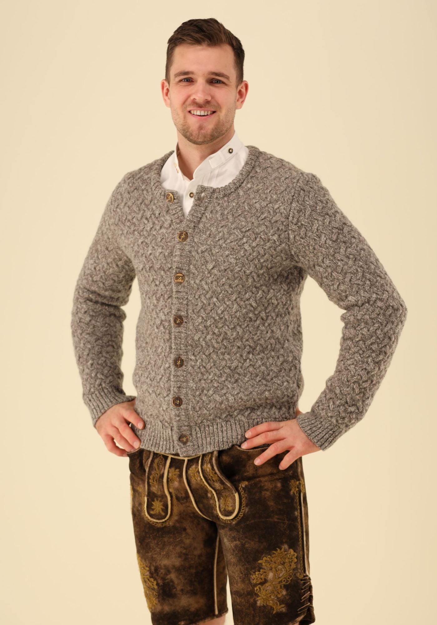 Gipfelstürmer Trachtenstrickjacke Regular Fit Zerina