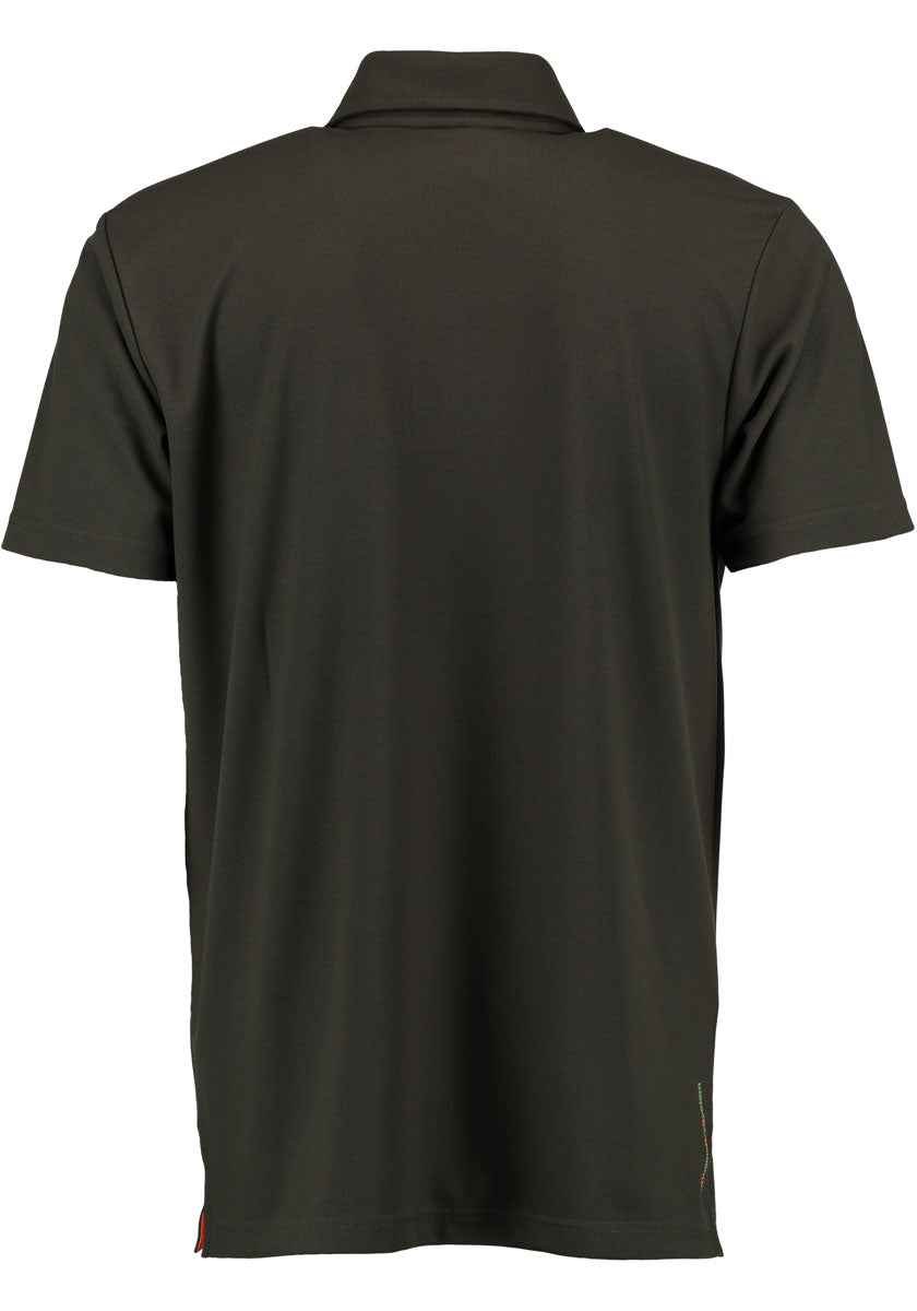 OS Trachten Herren Poloshirt Kurzarm Jagdshirt mit Polokragen Falbo