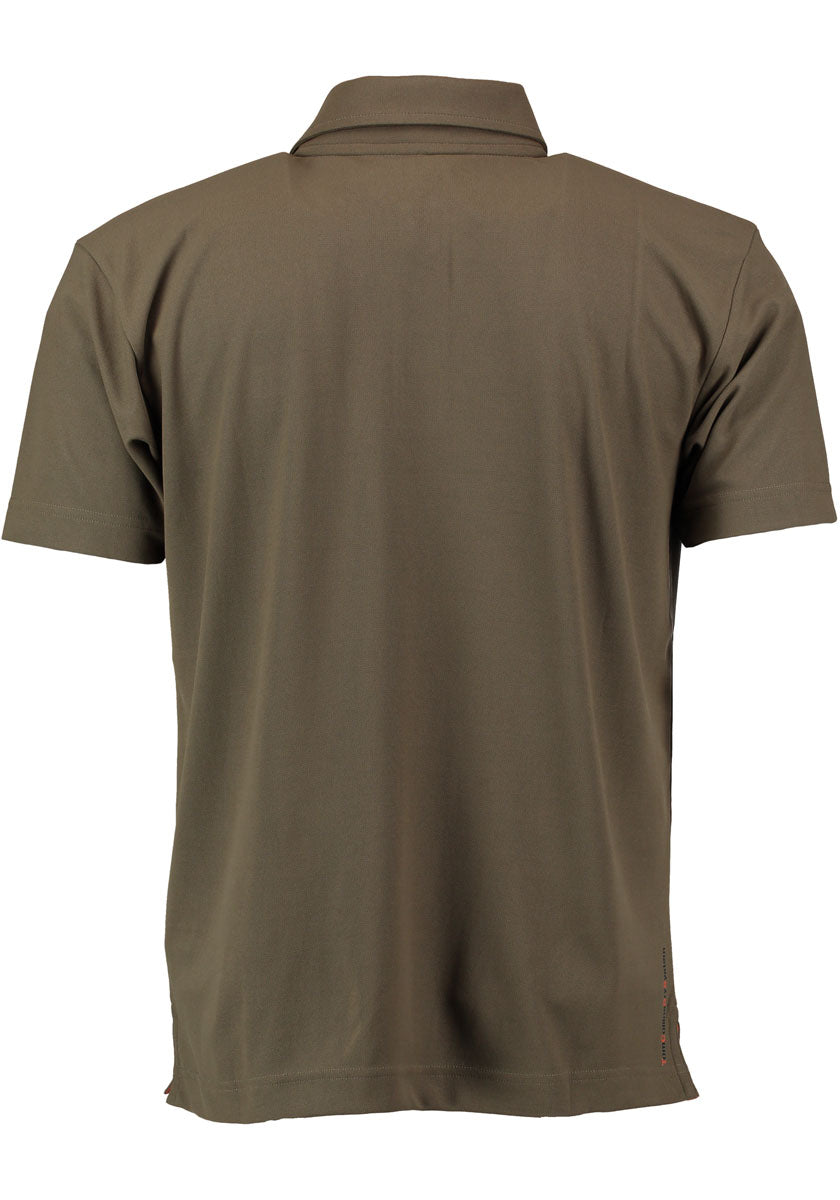 OS Trachten Herren Poloshirt Kurzarm Jagdshirt mit Polokragen Falbo