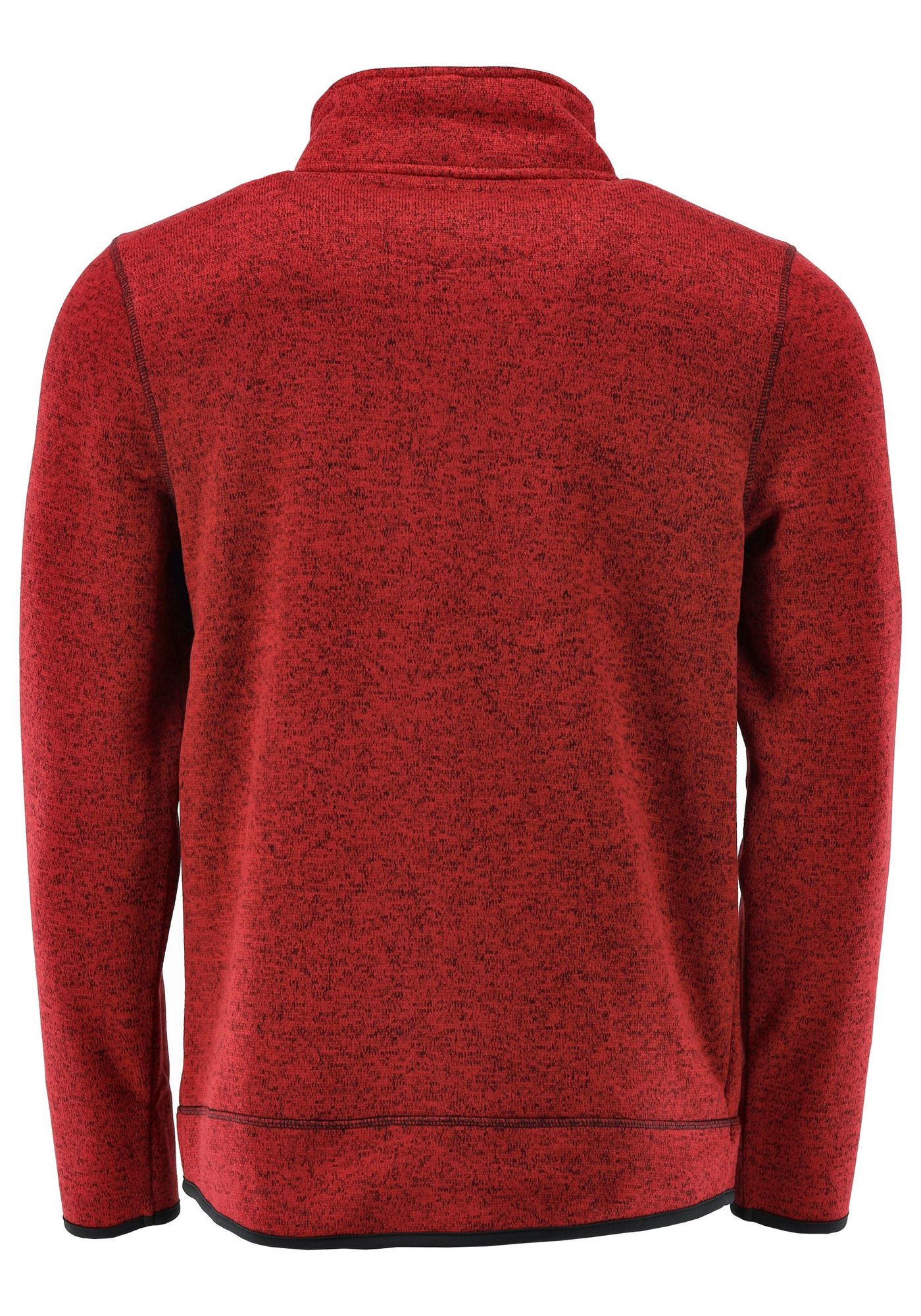 OS Trachten Orbis Herren Fleecejacke Strickfleecejacke Freizeitjacke mit Stehkragen hochgeschlossen Nucku