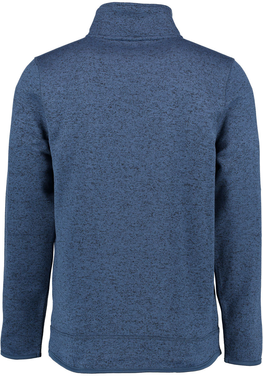 OS Trachten Orbis Herren Fleecejacke Strickfleecejacke Freizeitjacke mit Stehkragen hochgeschlossen Nucku