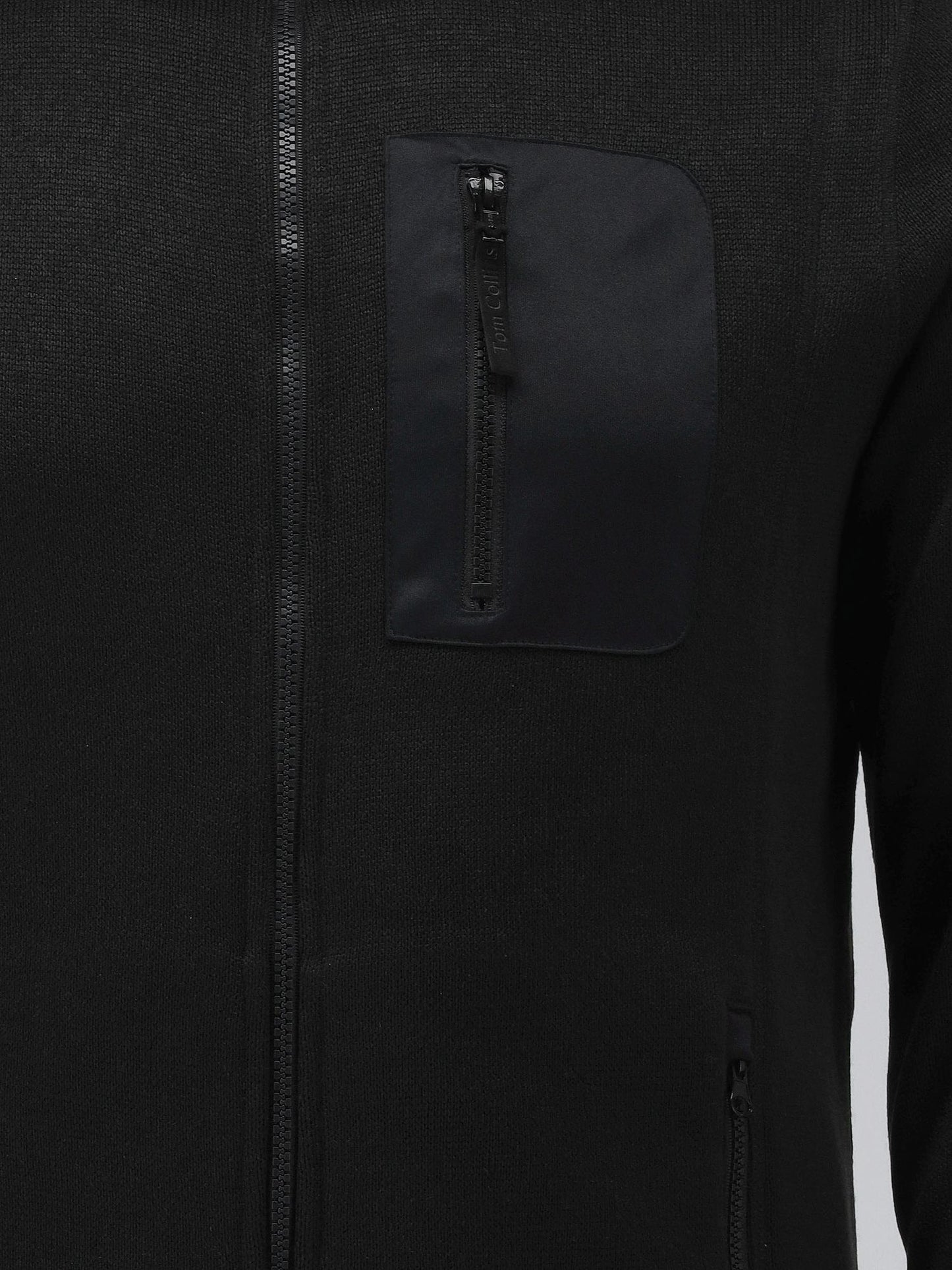OS Trachten Orbis Herren Fleecejacke Strickfleecejacke Freizeitjacke mit Stehkragen hochgeschlossen Nucku