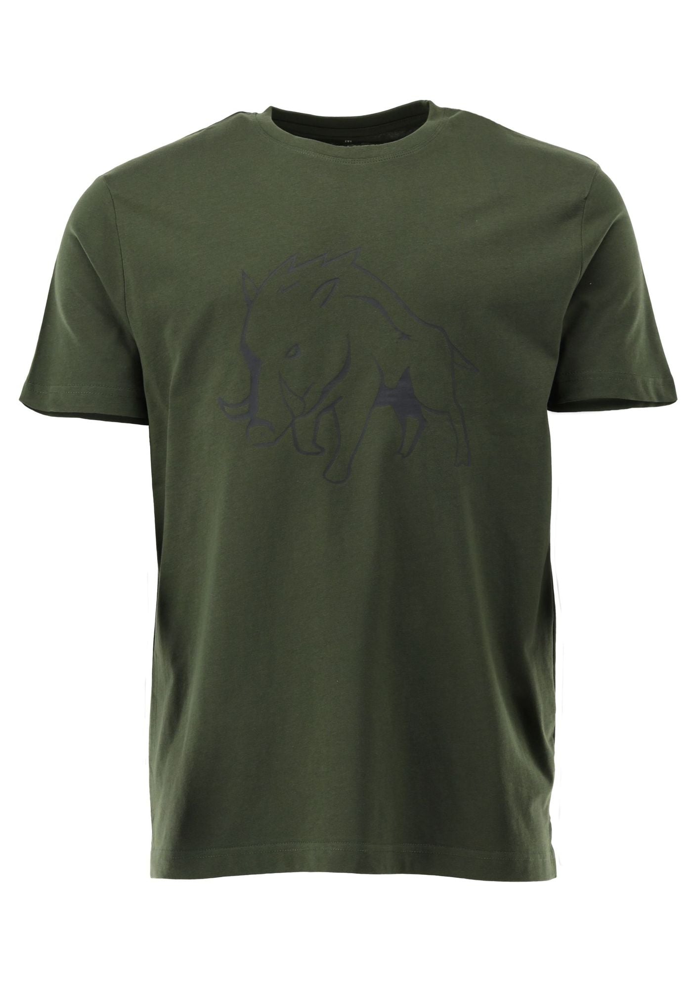 OS Trachten Herren T-Shirt Kurzarm Jagdshirt mit Rundhalsausschnitt Bosod