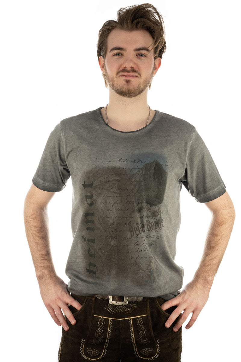 OS Trachten Trachtenshirt Slim Fit Praiol