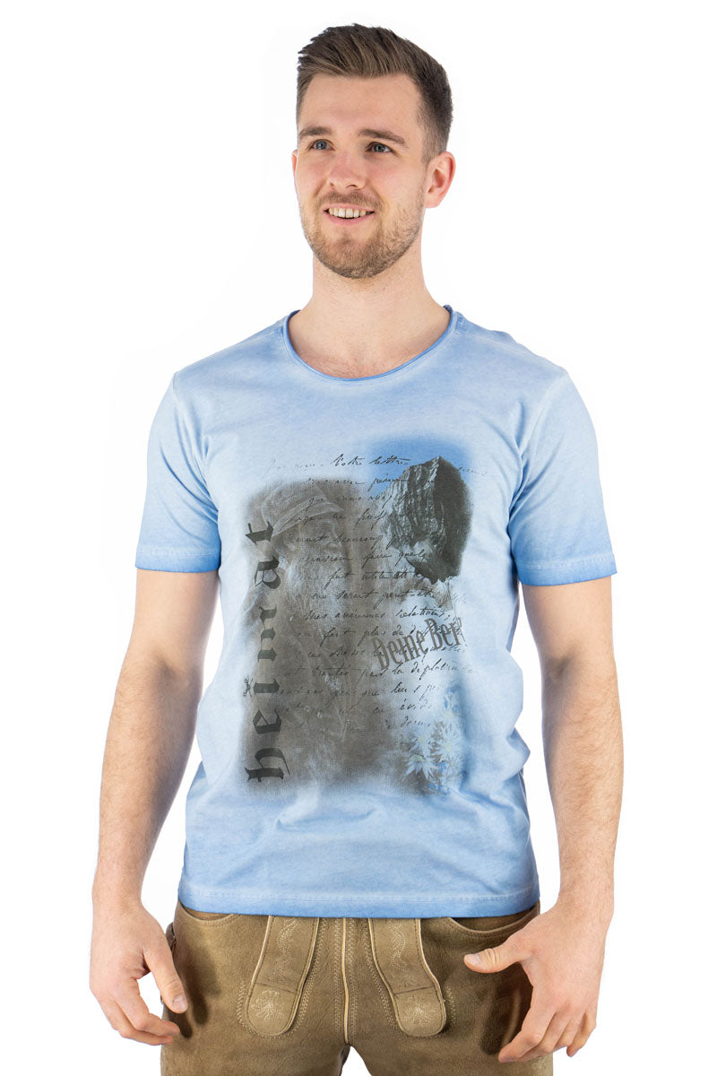 OS Trachten Trachtenshirt Slim Fit Praiol