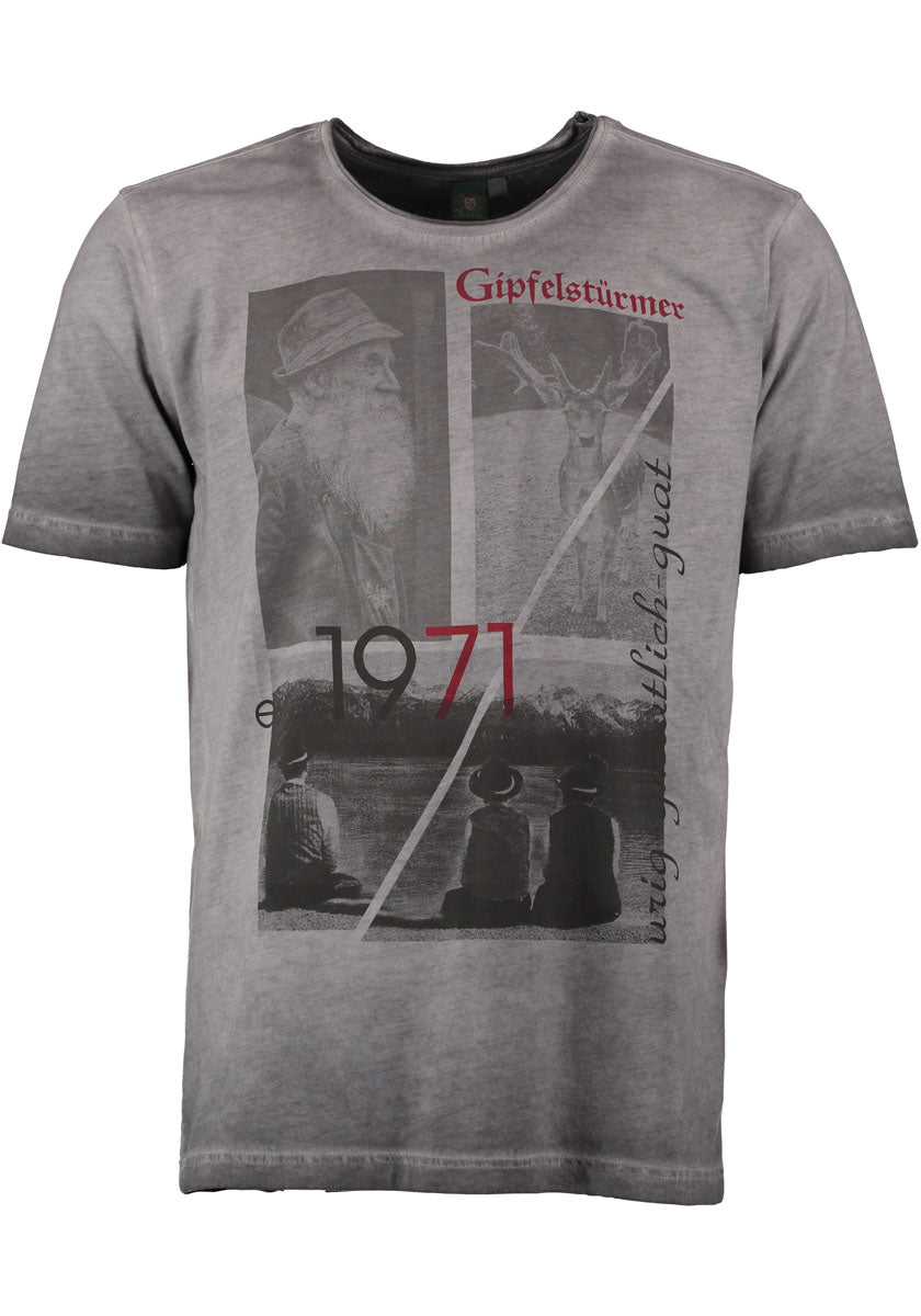 Gipfelstürmer Trachtenshirt Regular Fit Jadago