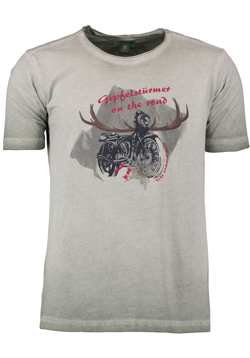 Gipfelstürmer Trachtenshirt Slim Fit Fivoro