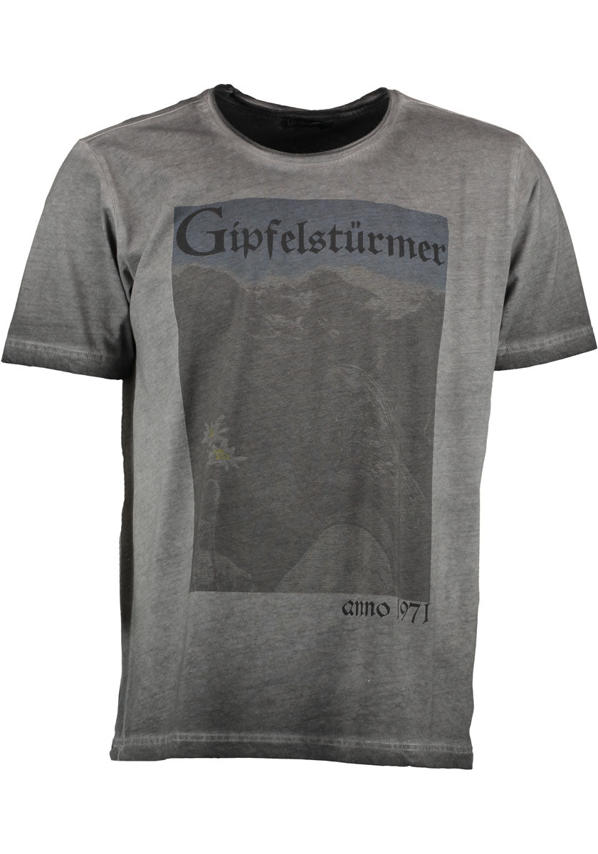 Gipfelstürmer Trachtenshirt Slim Fit Renuvo