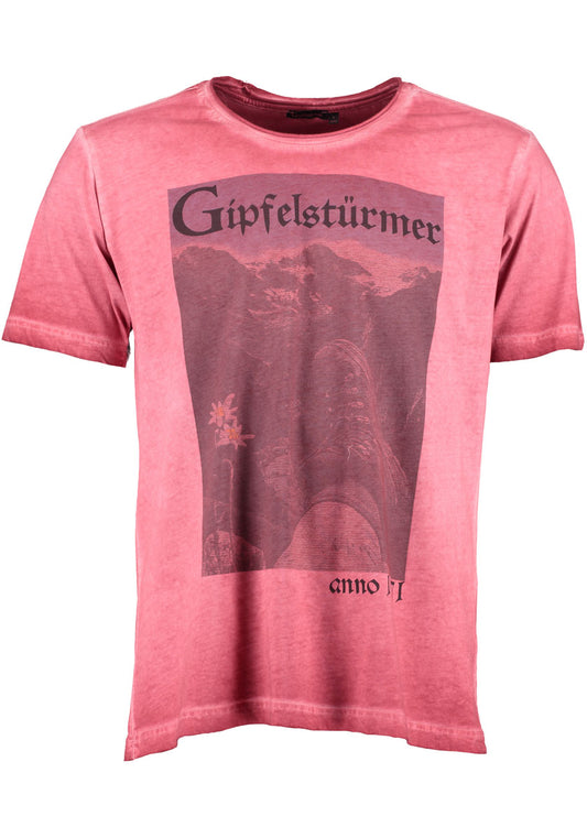 Gipfelstürmer Trachtenshirt Slim Fit Renuvo