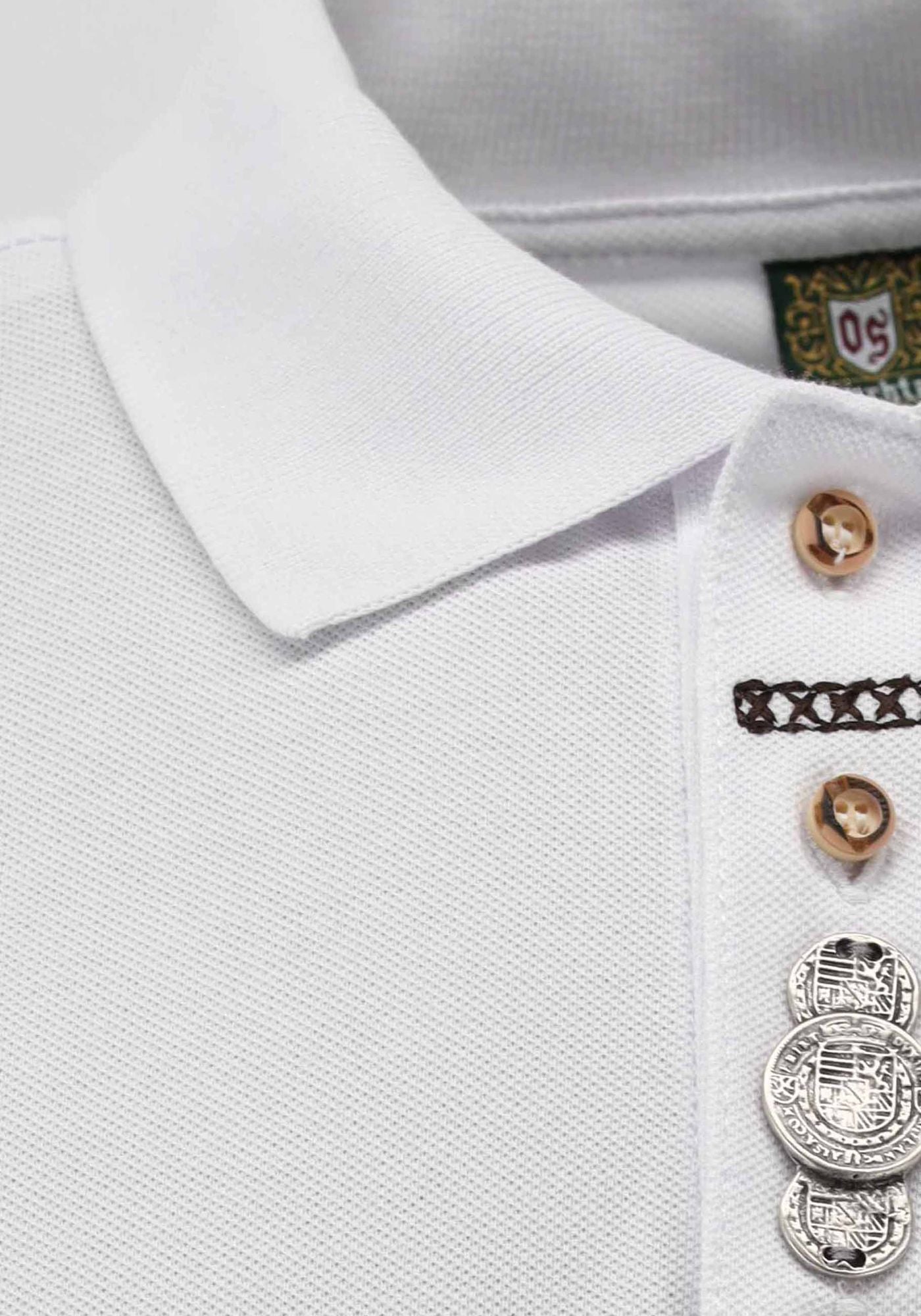 OS Trachten Poloshirt Regular Fit Qodaru