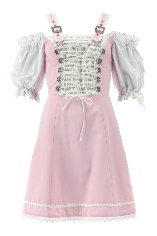 OS Trachten Trachtenkleid mit Kastenausschnitt Ximaru