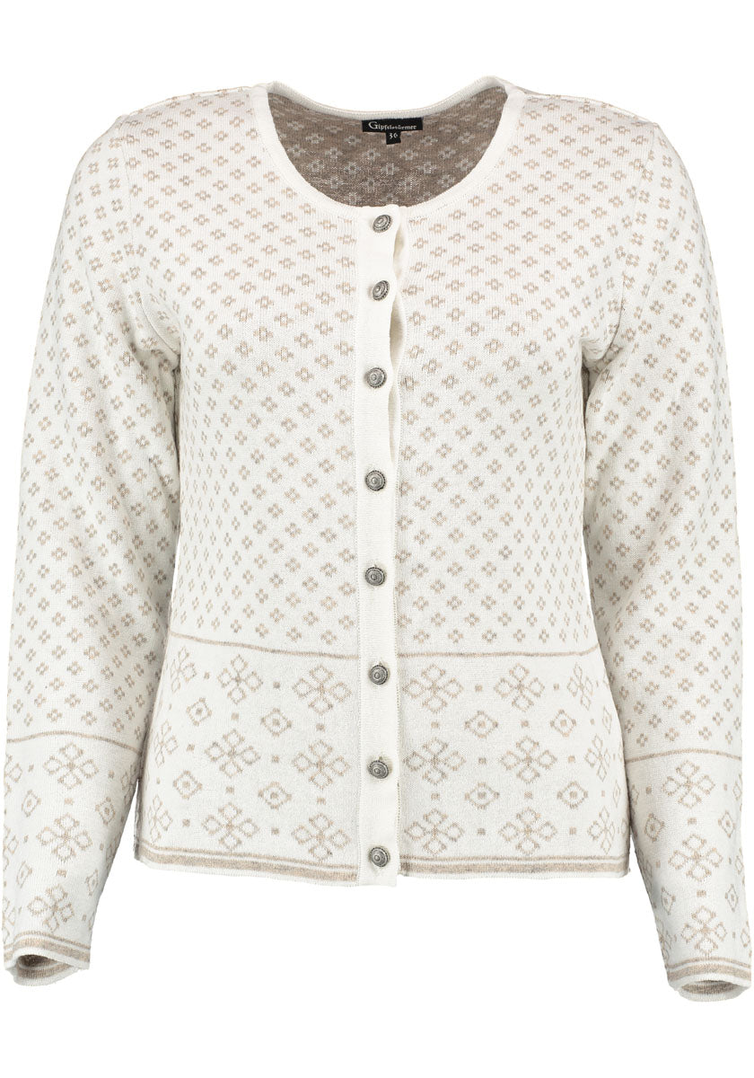Gipfelstürmer Strickjacke Lang Tailliert Bruny