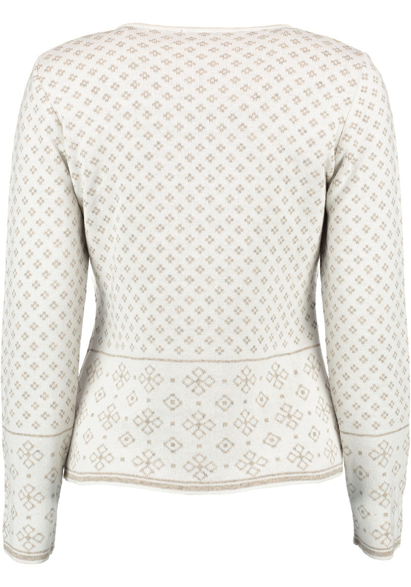Gipfelstürmer Strickjacke Lang Tailliert Bruny