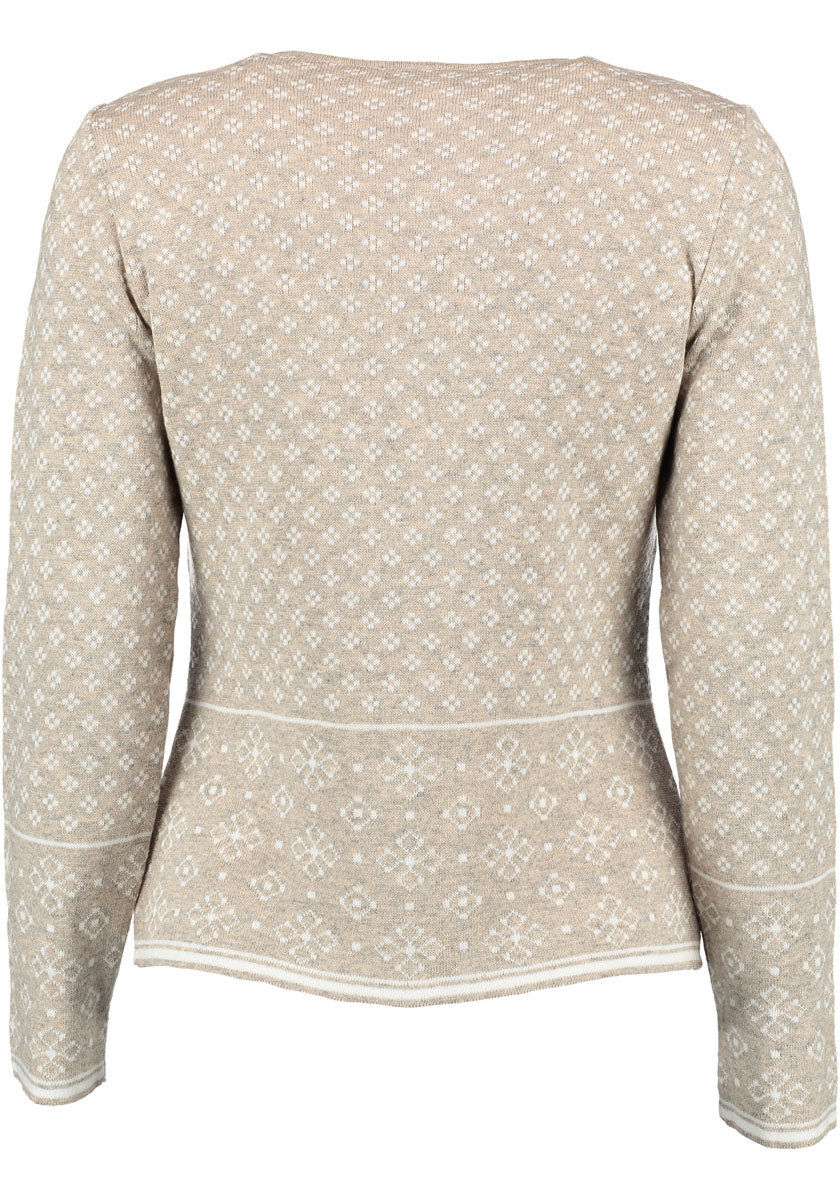 Gipfelstürmer Strickjacke Lang Tailliert Bruny