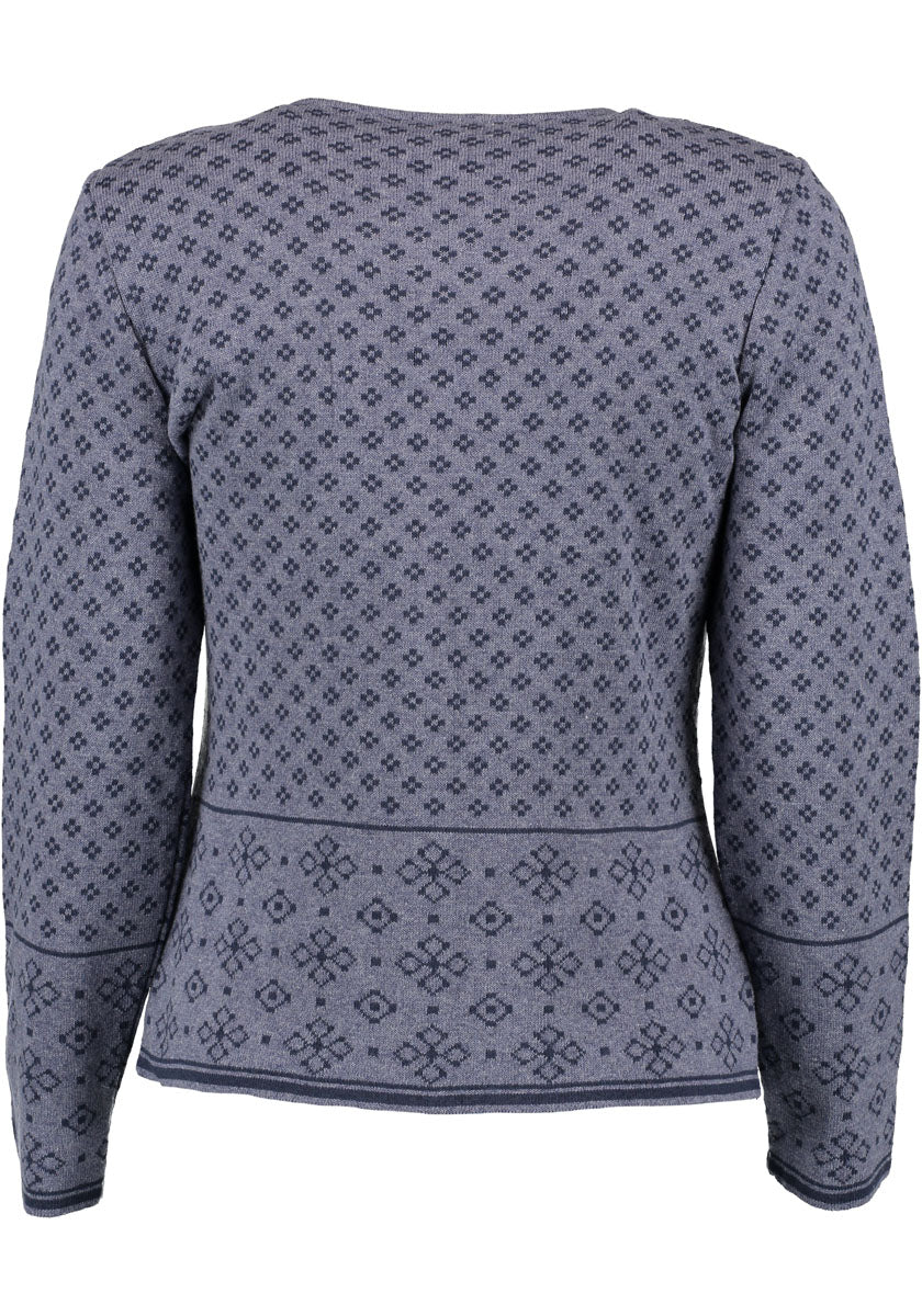 Gipfelstürmer Strickjacke Lang Tailliert Bruny