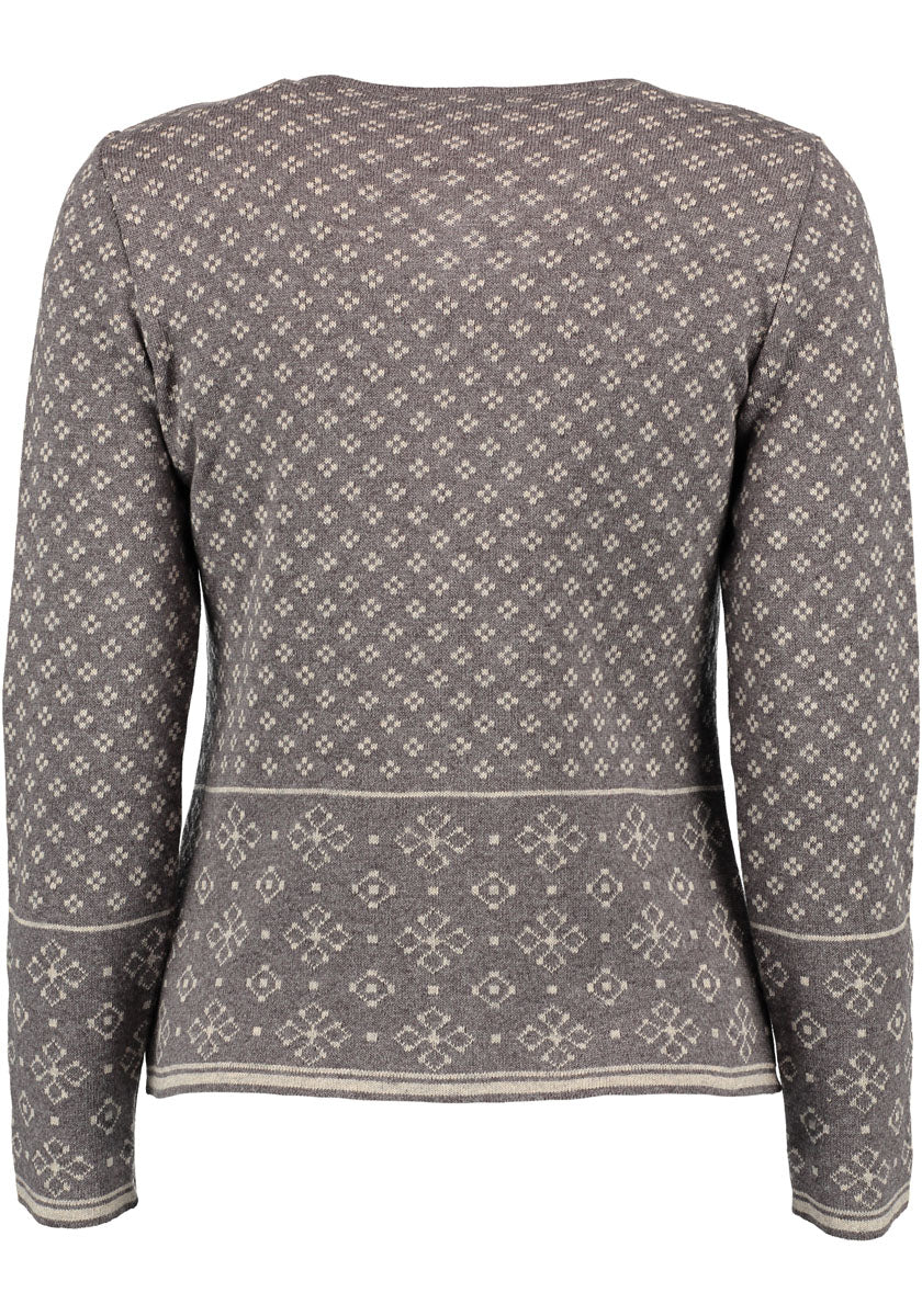 Gipfelstürmer Strickjacke Lang Tailliert Bruny