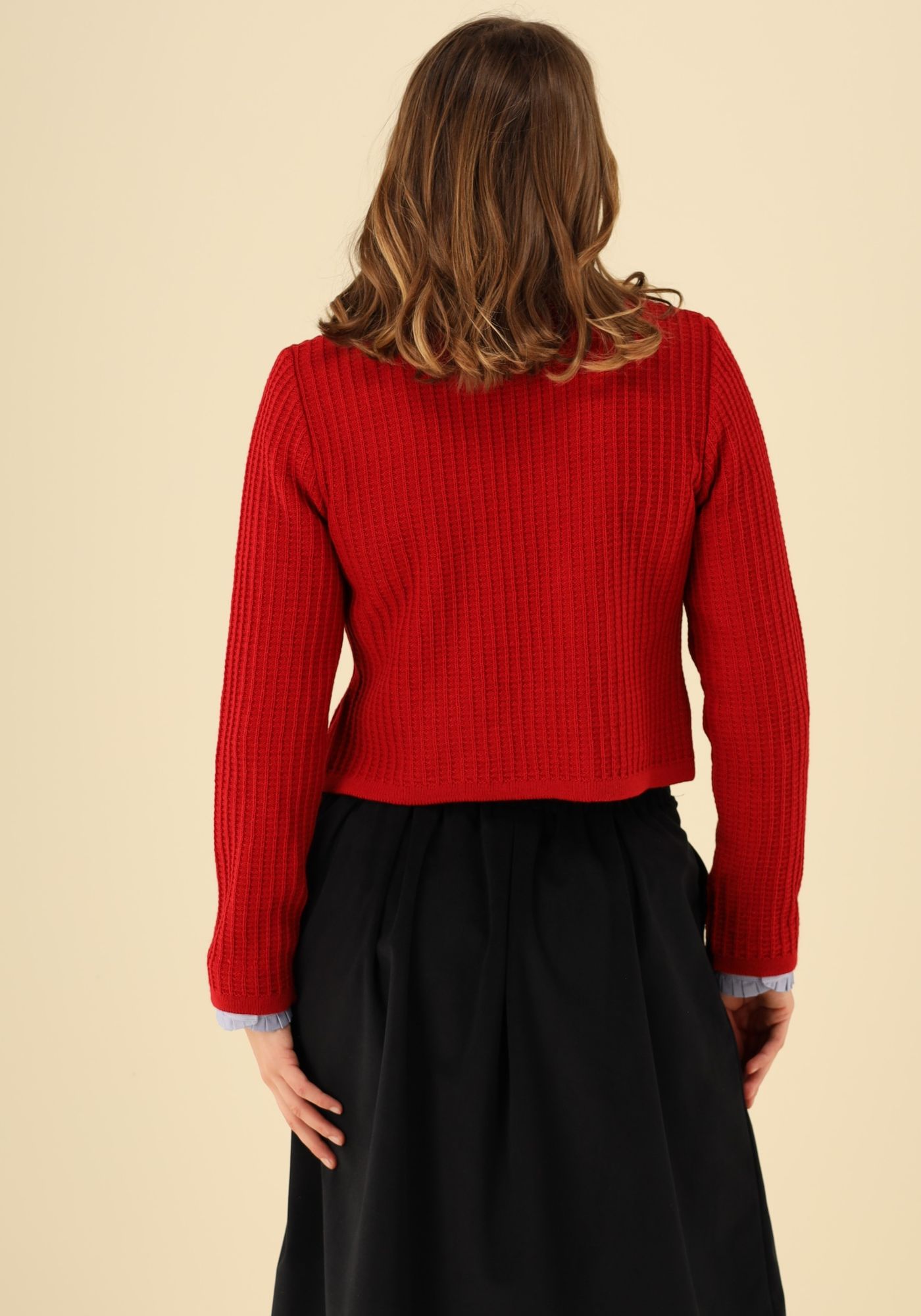 Gipfelstürmer Strickjacke Tailliert, kurz geschnitten Namiru