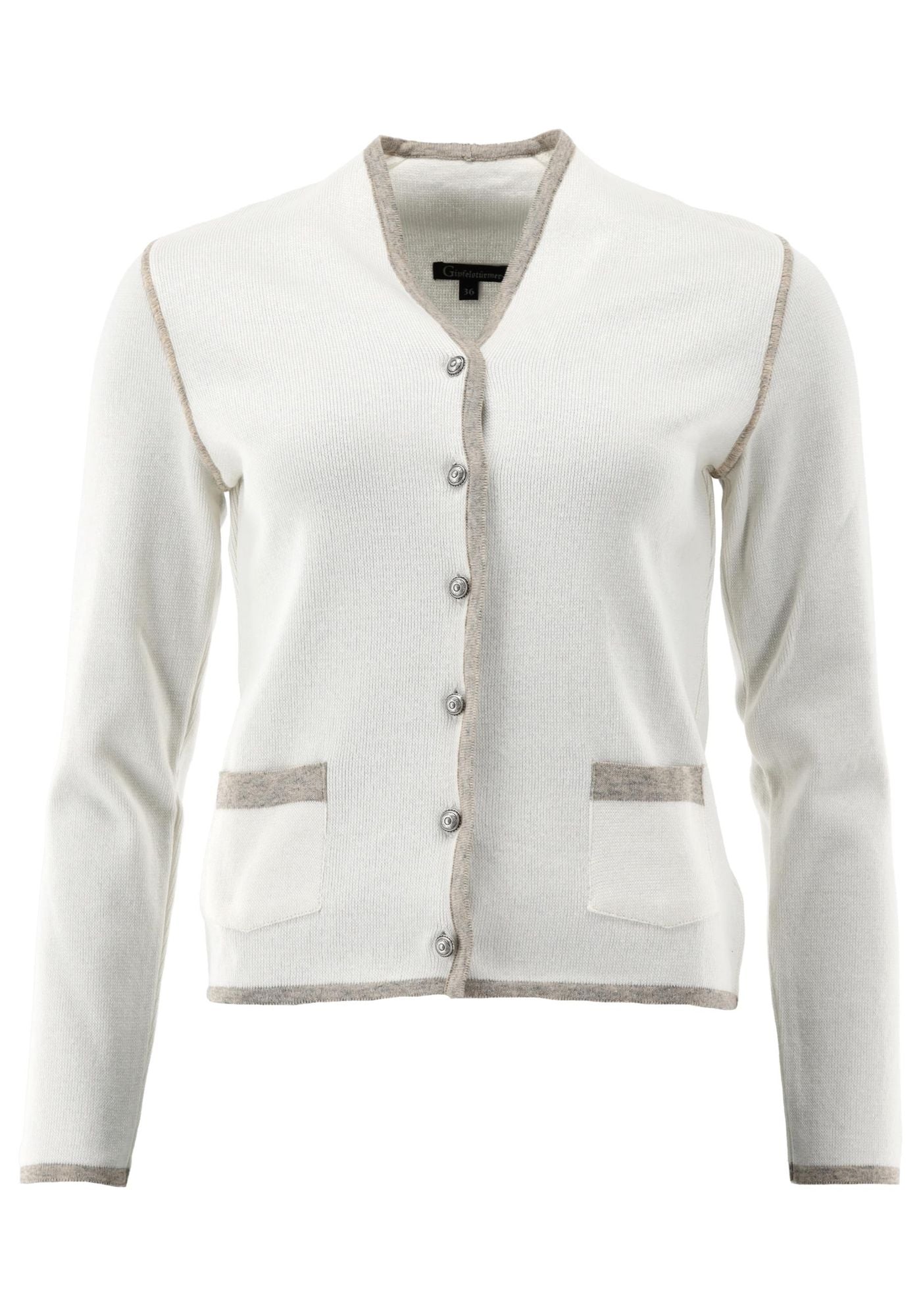 Gipfelstürmer Strickjacke Tailliert lang Vamira