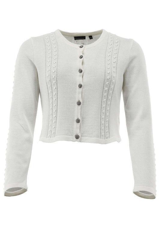 Gipfelstürmer Strickjacke Tailliert, sehr kurz geschnitten Klamid