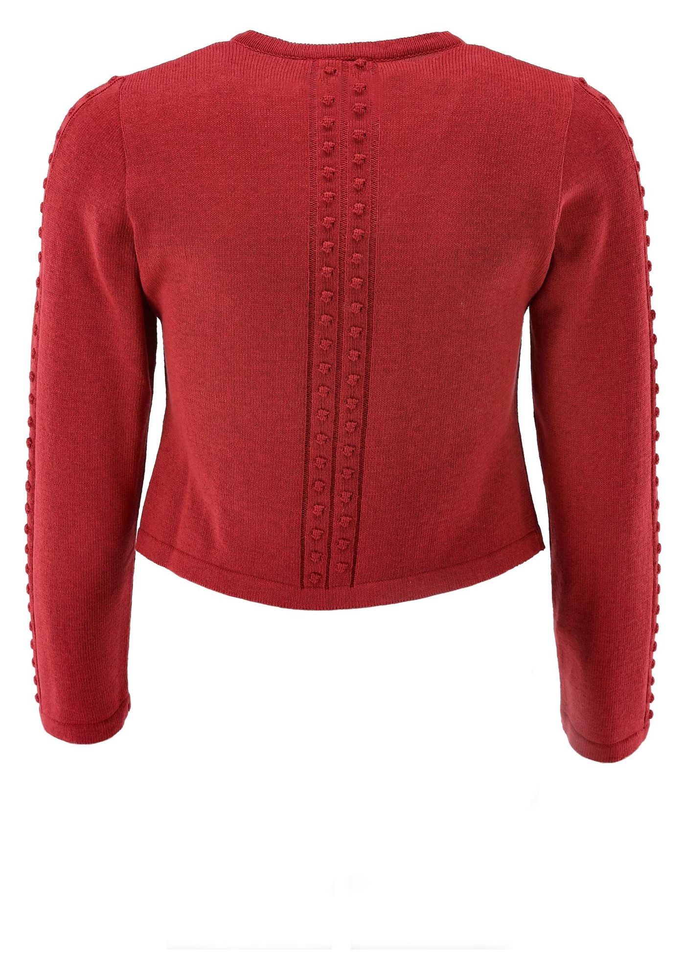 Gipfelstürmer Strickjacke Tailliert, sehr kurz geschnitten Klamid