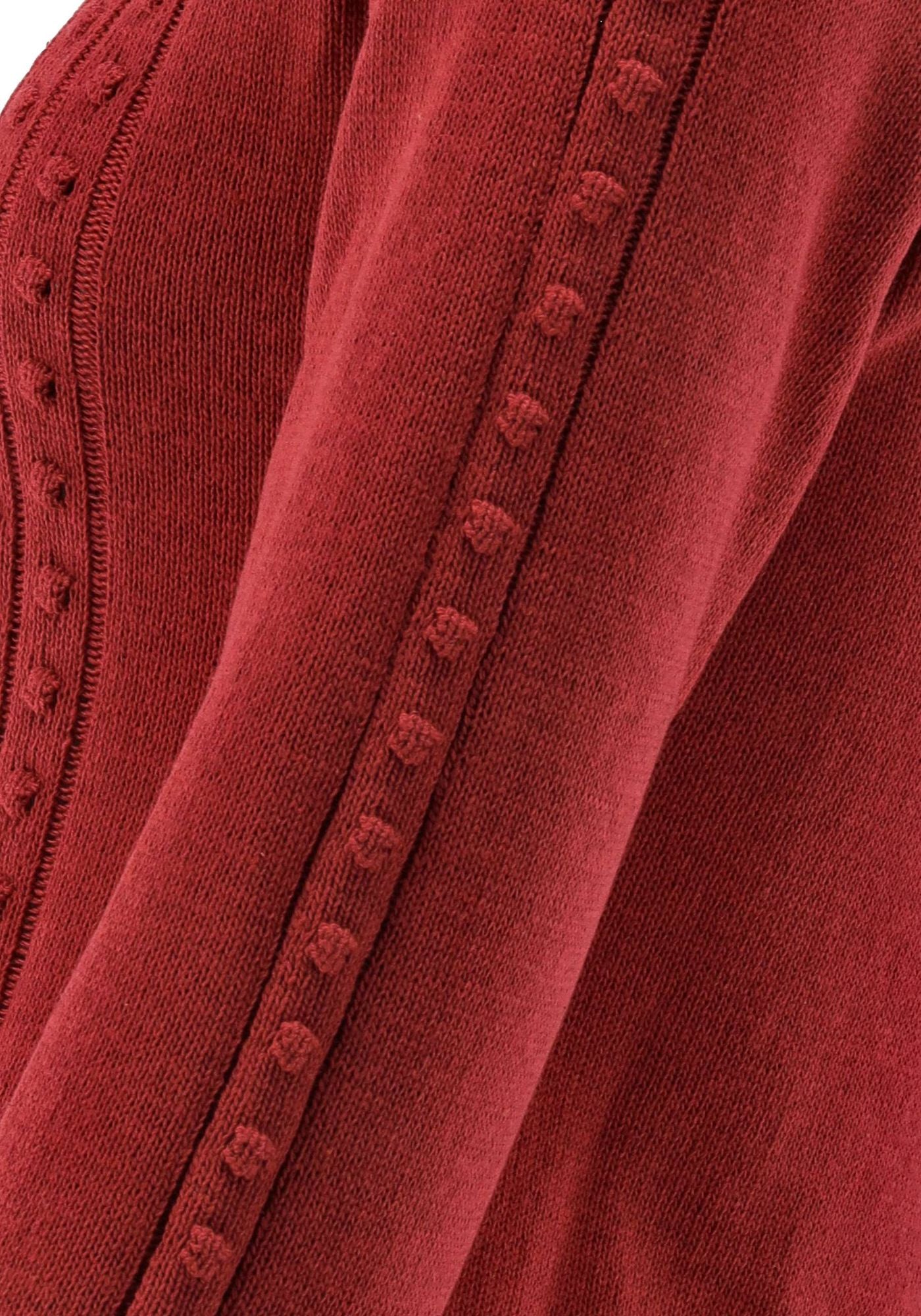 Gipfelstürmer Strickjacke Tailliert, sehr kurz geschnitten Klamid
