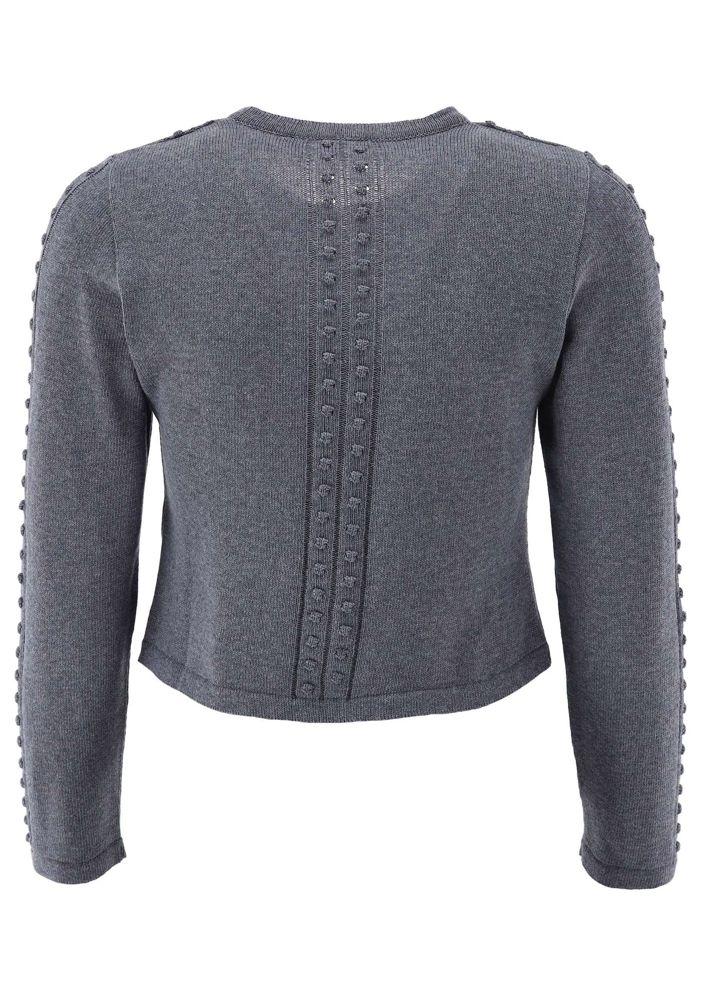 Gipfelstürmer Strickjacke Tailliert, sehr kurz geschnitten Klamid