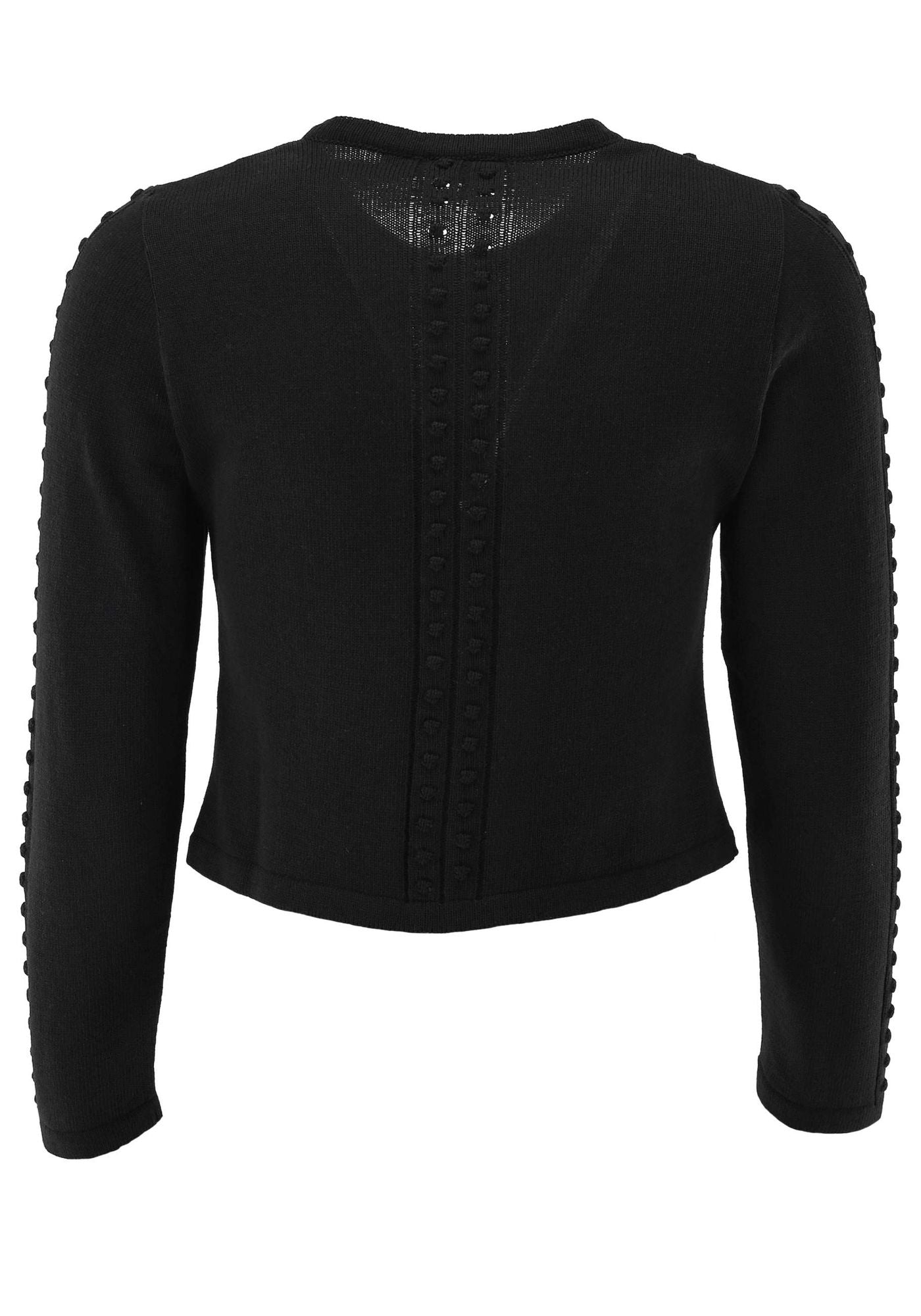 Gipfelstürmer Strickjacke Tailliert, sehr kurz geschnitten Klamid