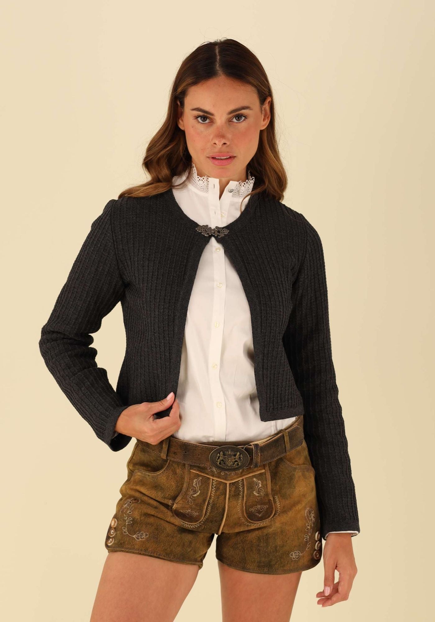 Gipfelstürmer Strickjacke tailliert Gaddy