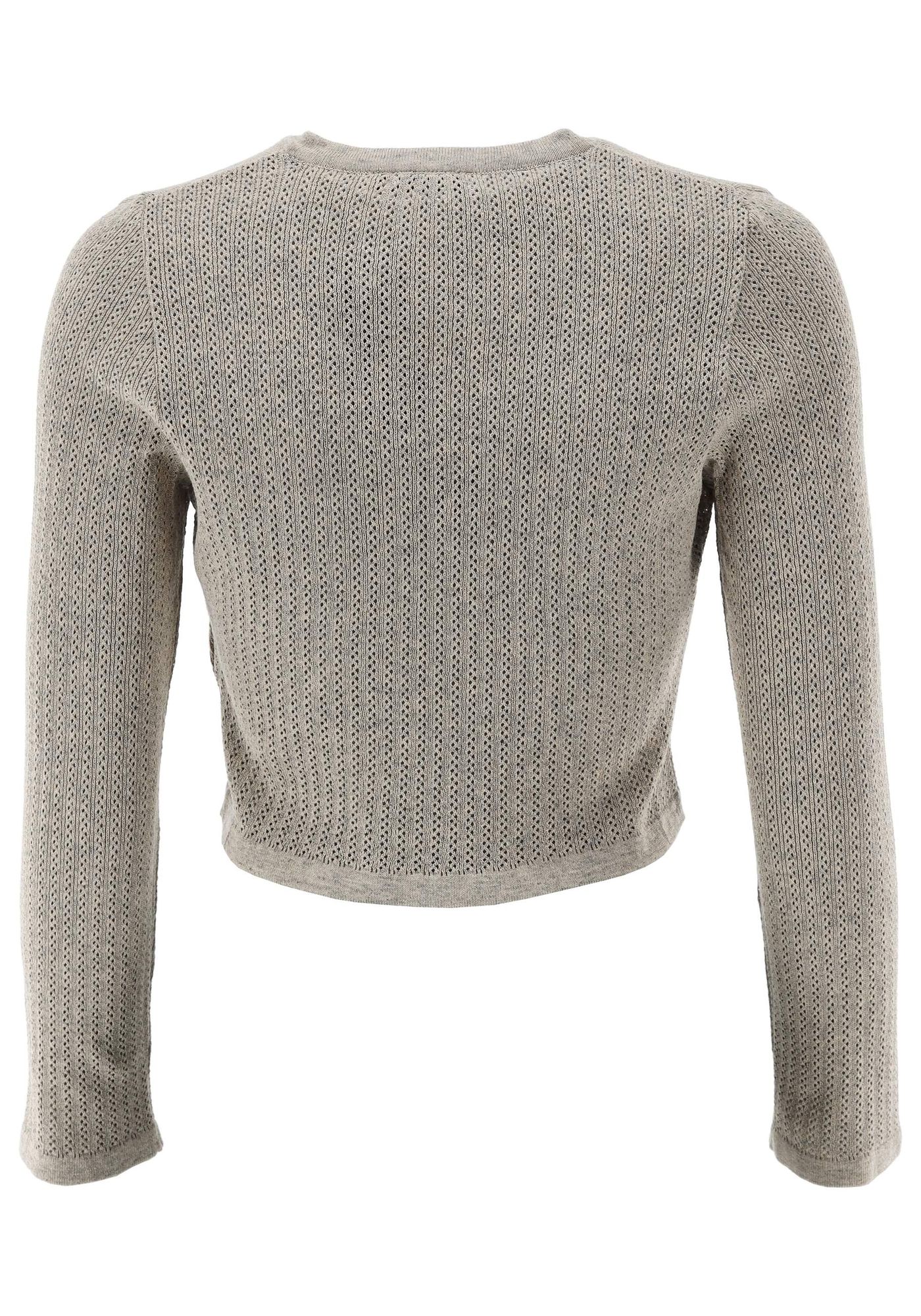 Gipfelstürmer Strickjacke Tailliert, kurz geschnitten Kamit