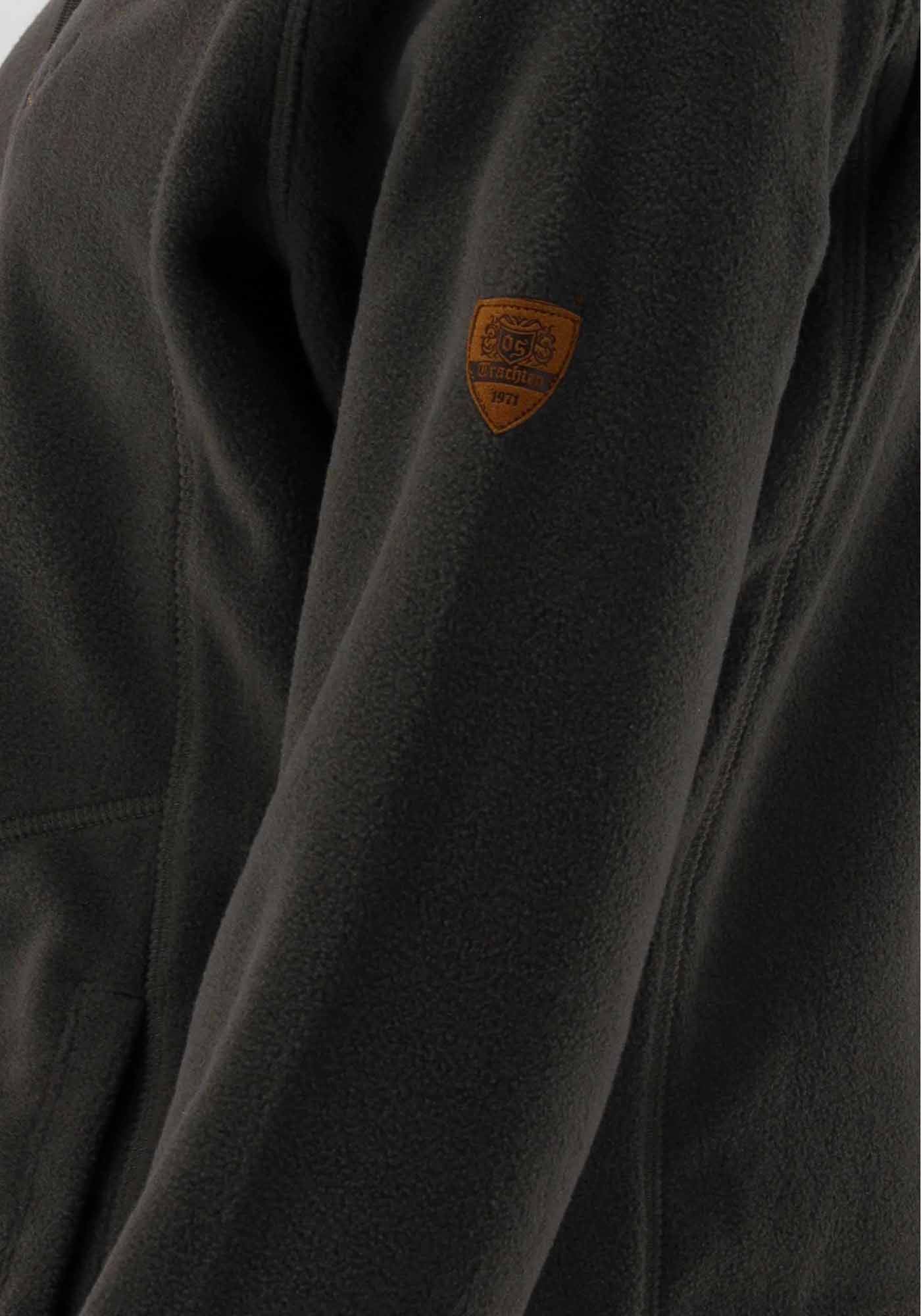 OS Trachten Damen Fleecejacke Sweatjacke Zip-Jacke hochgeschlossen Kroios