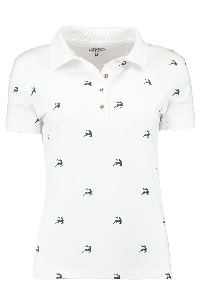 OS Trachten Poloshirt Tailliert Qimira