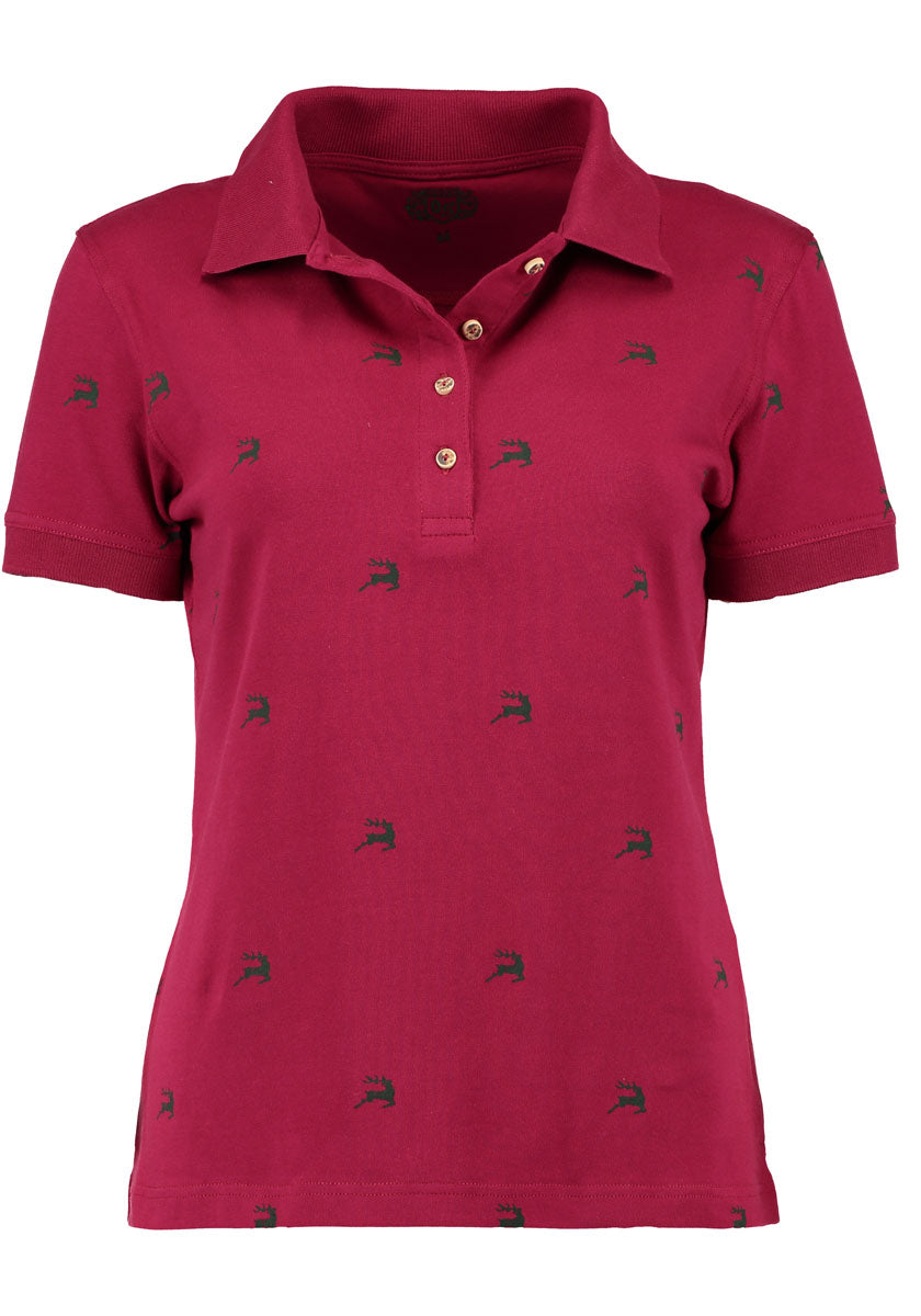 OS Trachten Poloshirt Tailliert Qimira