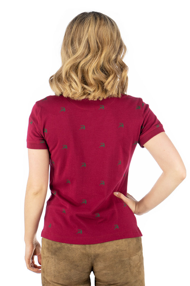 OS Trachten Poloshirt Tailliert Qimira