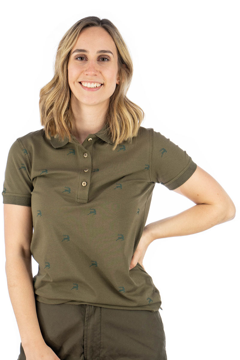 OS Trachten Poloshirt Tailliert Qimira