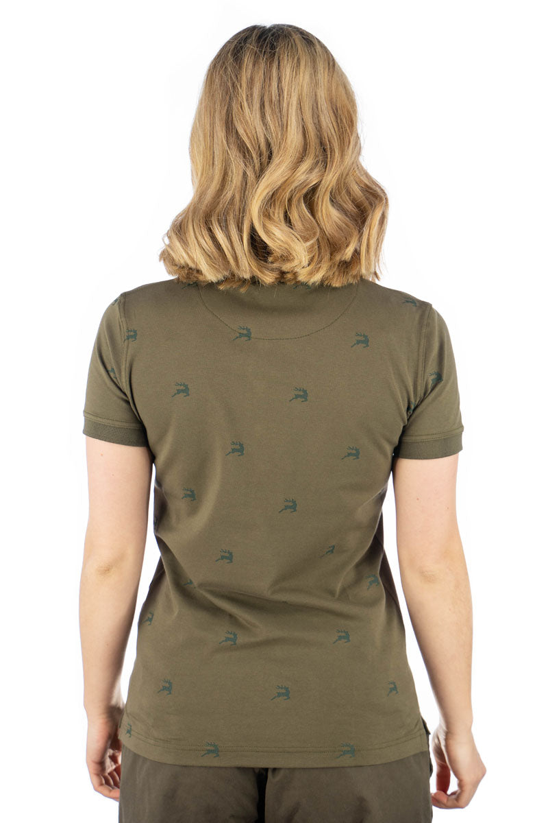 OS Trachten Poloshirt Tailliert Qimira