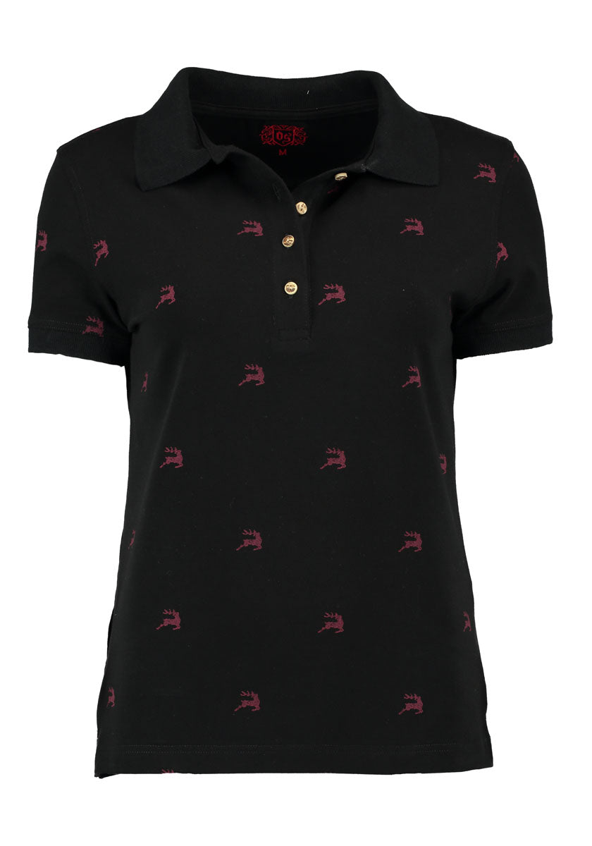 OS Trachten Poloshirt Tailliert Qimira