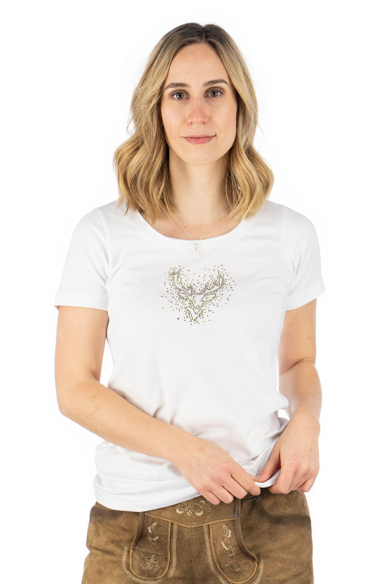 OS Trachten Trachtenshirt Tailliert Wimporo