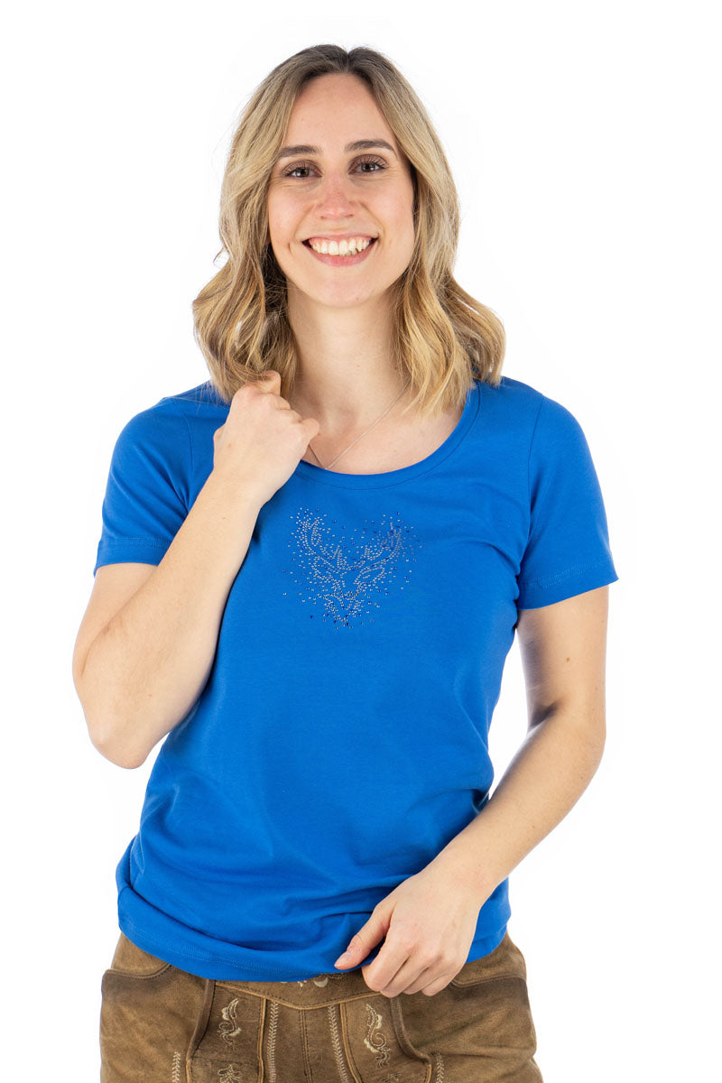 OS Trachten Trachtenshirt Tailliert Wimporo