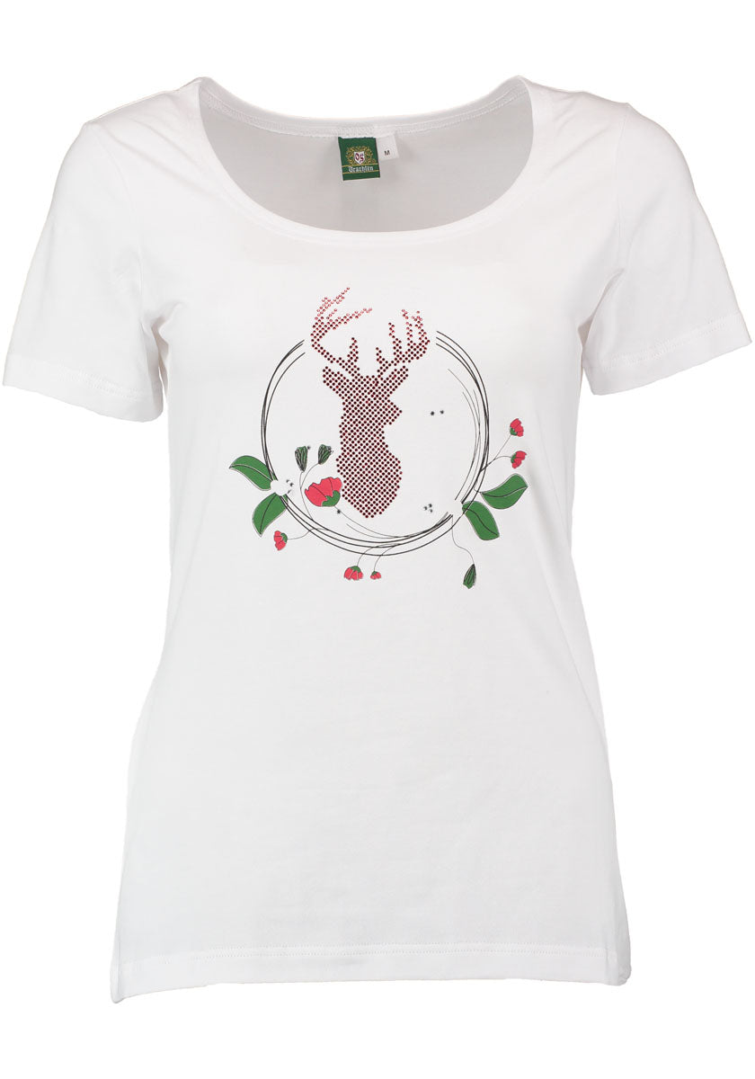 OS Trachten T-Shirt mit Rundhalsausschnitt Dolanu