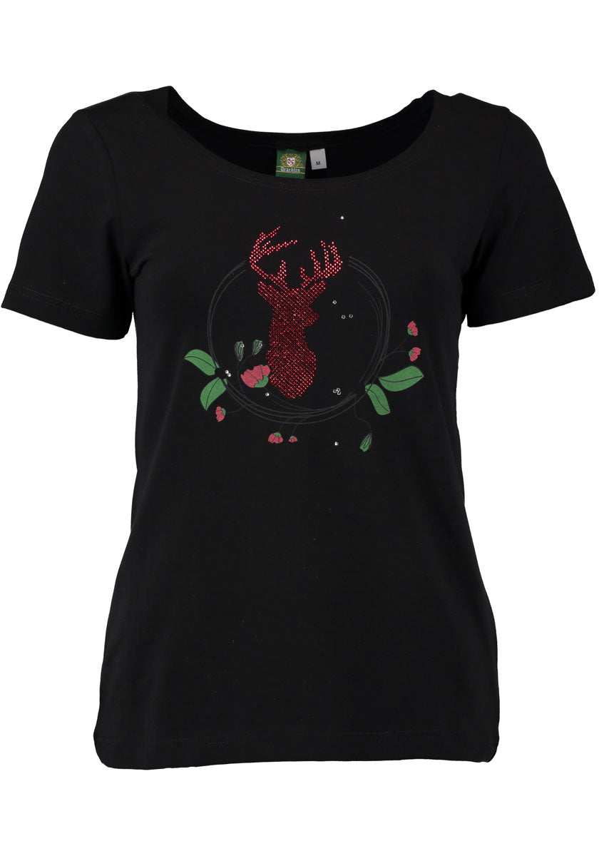 OS Trachten T-Shirt mit Rundhalsausschnitt Dolanu