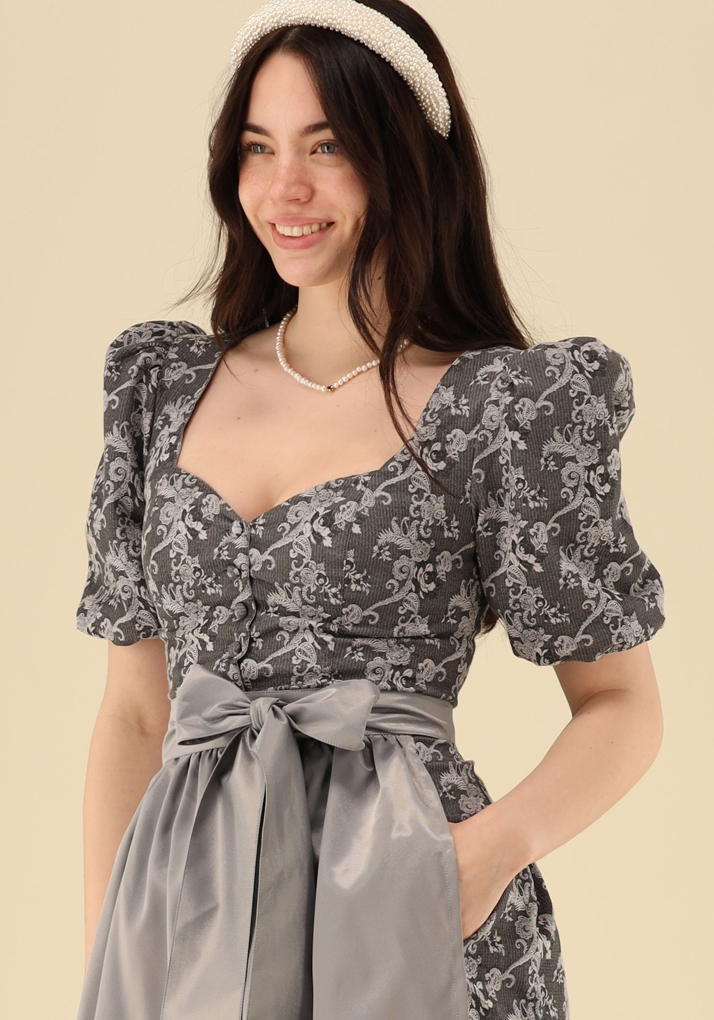 Gipfelstürmer Dirndl-Dreiteiler 80cm Flora