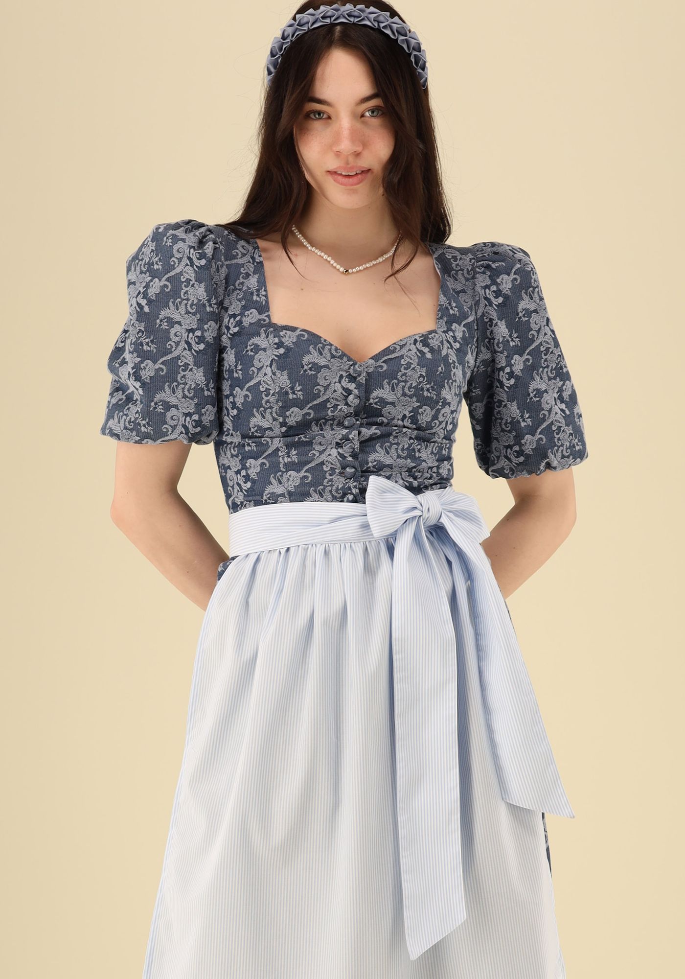 Gipfelstürmer Dirndl-Dreiteiler 80cm Flora