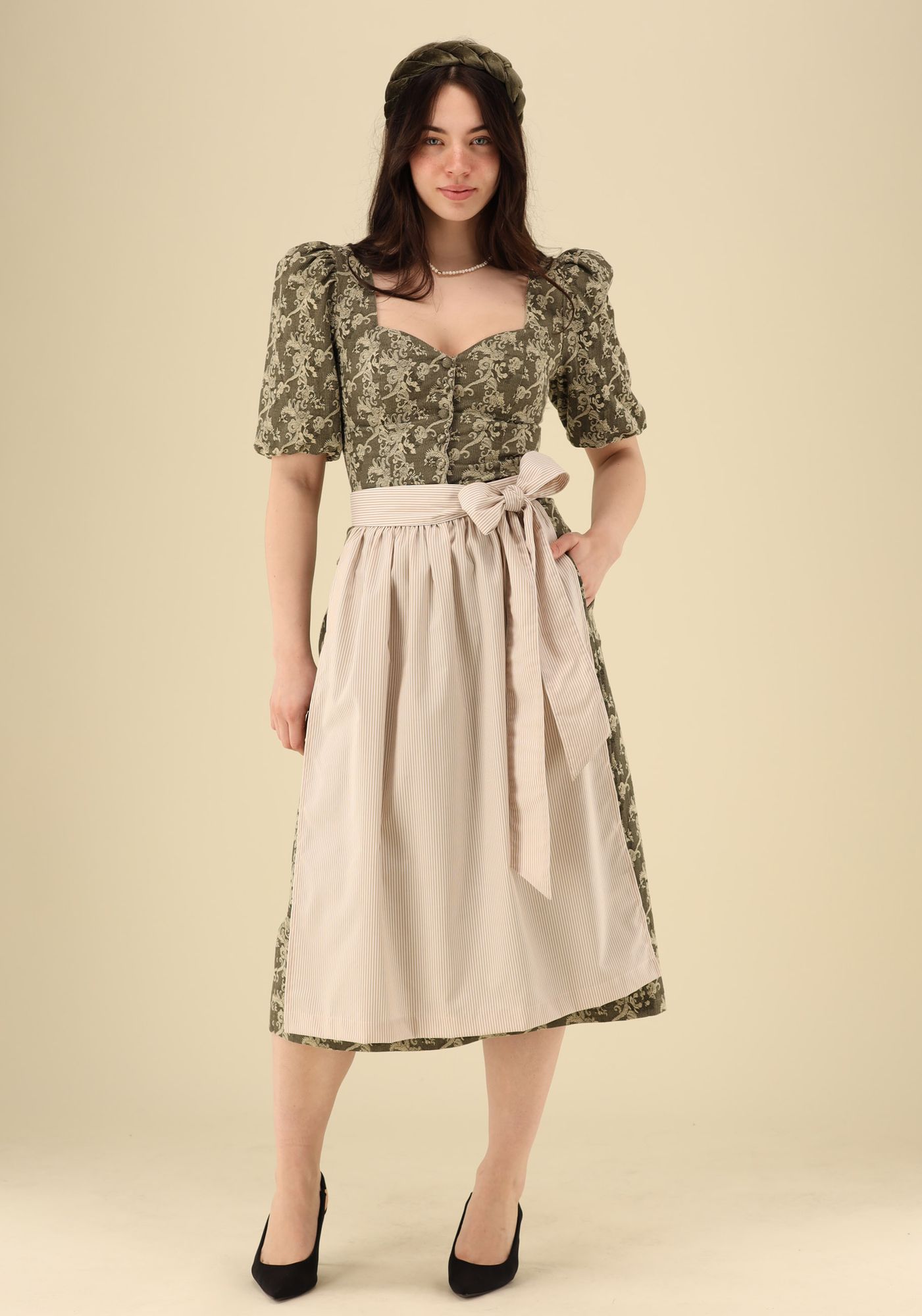 Gipfelstürmer Dirndl-Dreiteiler 80cm Flora