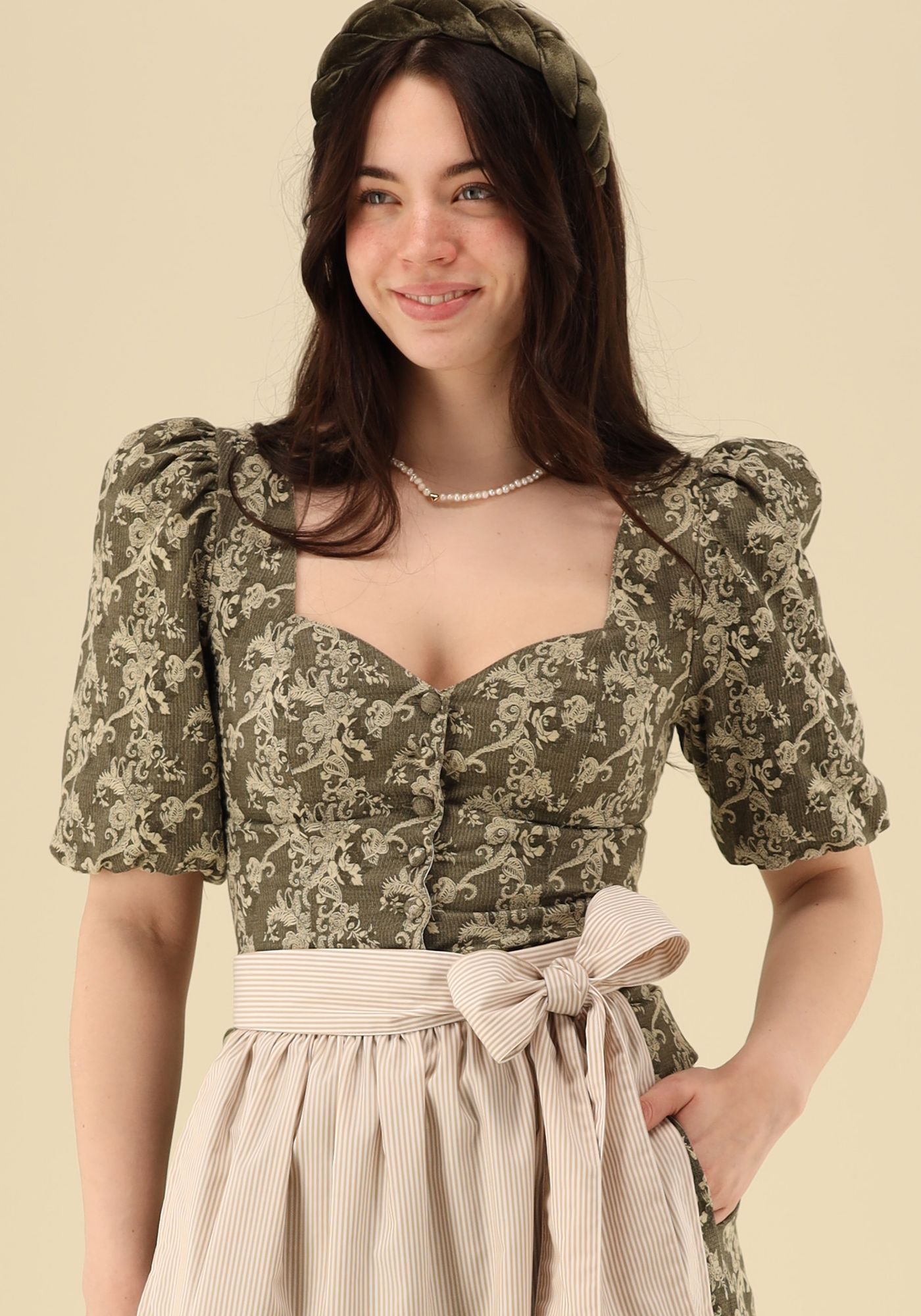 Gipfelstürmer Dirndl-Dreiteiler 80cm Flora