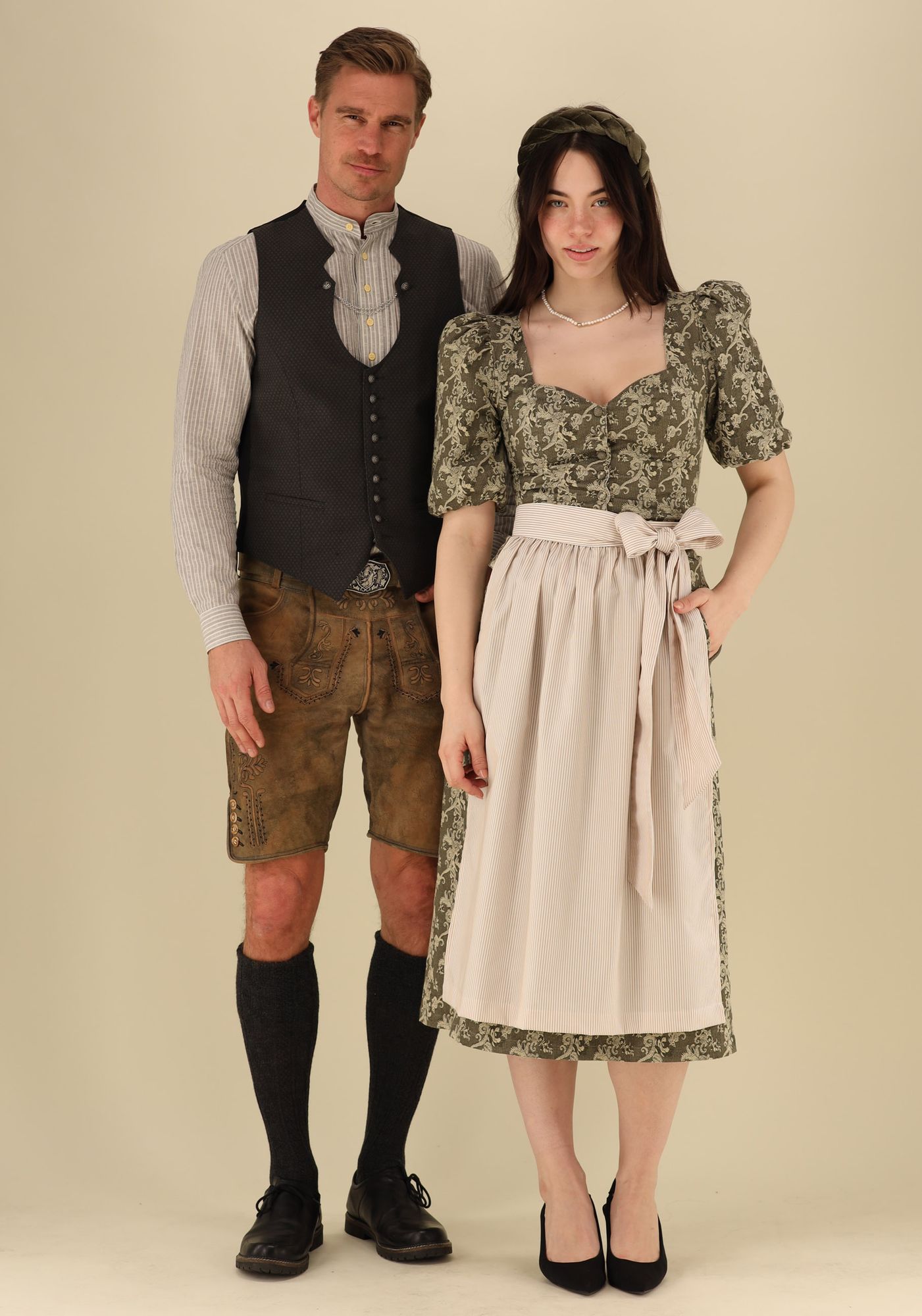 Gipfelstürmer Dirndl-Dreiteiler 80cm Flora