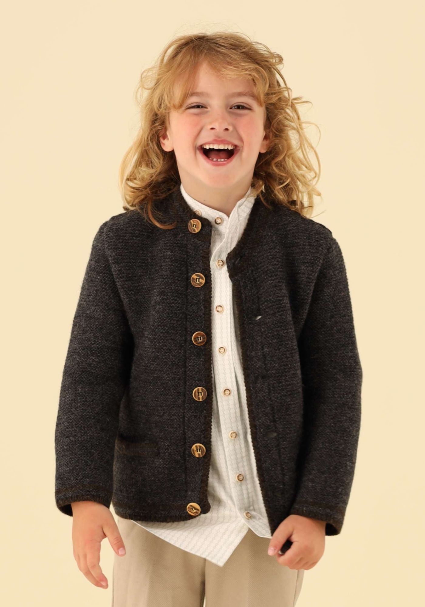 OS Trachten Kinder Strickjacke Ruruba
